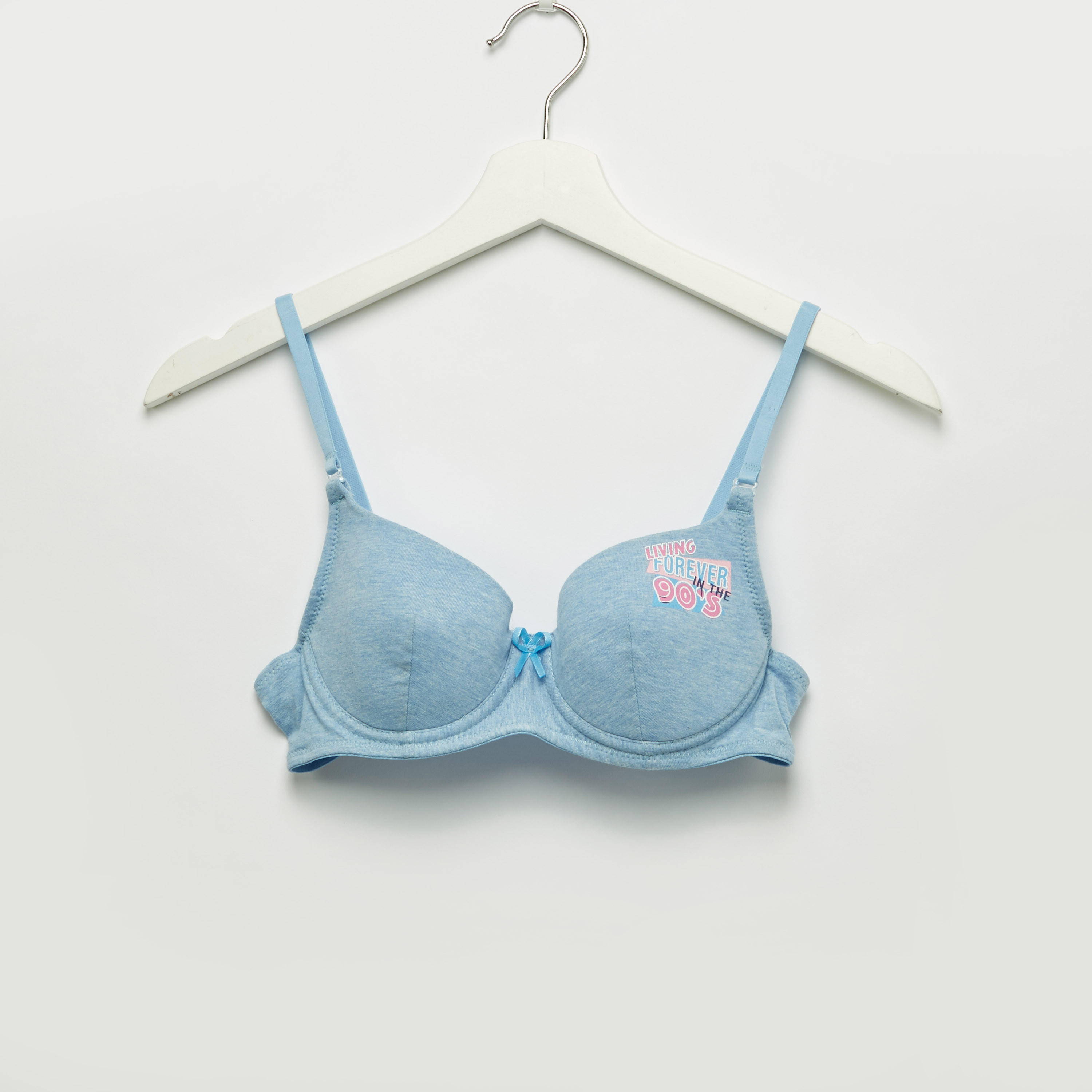 صدرية مبطّنة بمشبك إغلاق ناعم - طقم من قطعتين-women-clothing-lingerie-bras-image-2