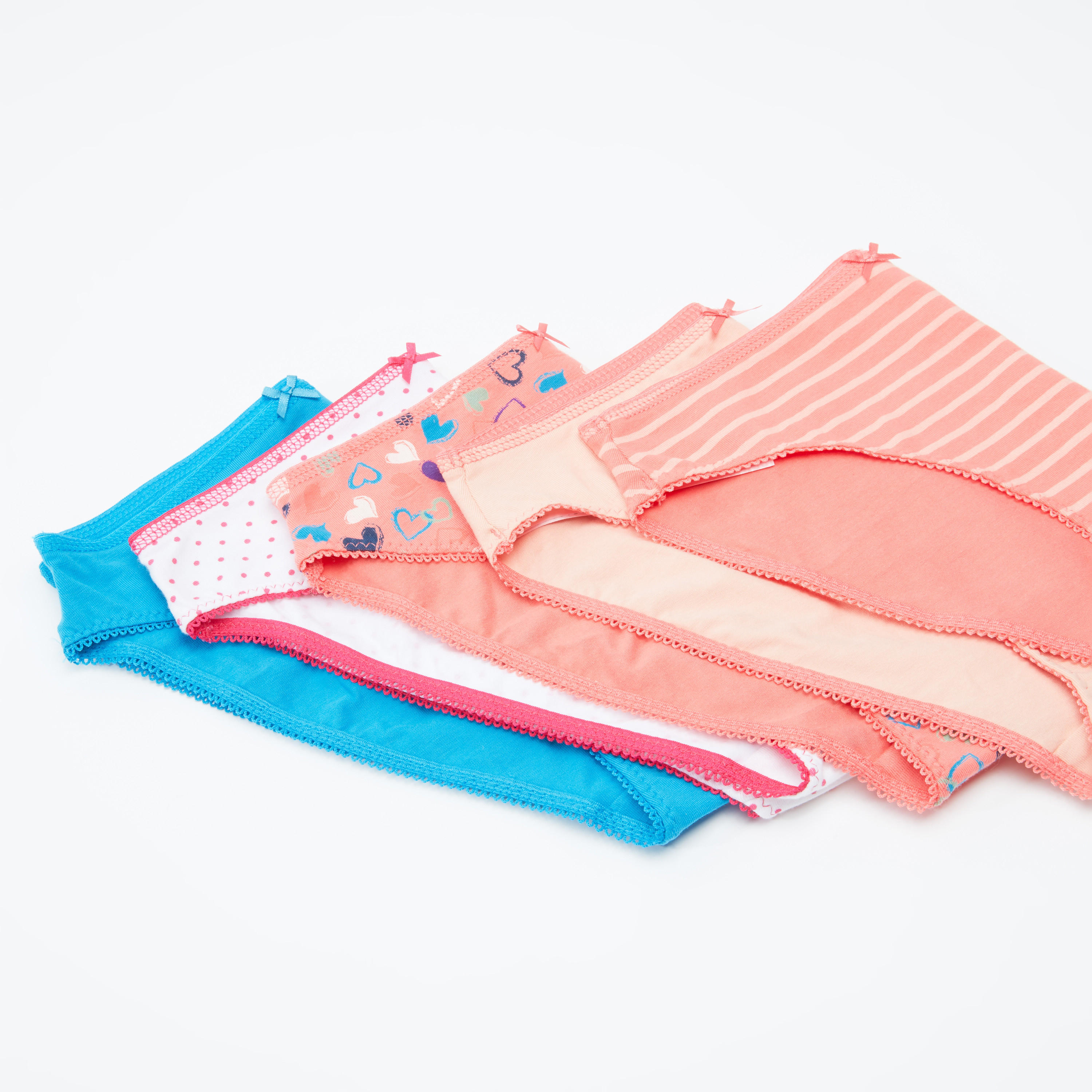 Set of 5 - Sustainable Assorted High Leg Briefs-women-clothing-lingerie-panties-image-3