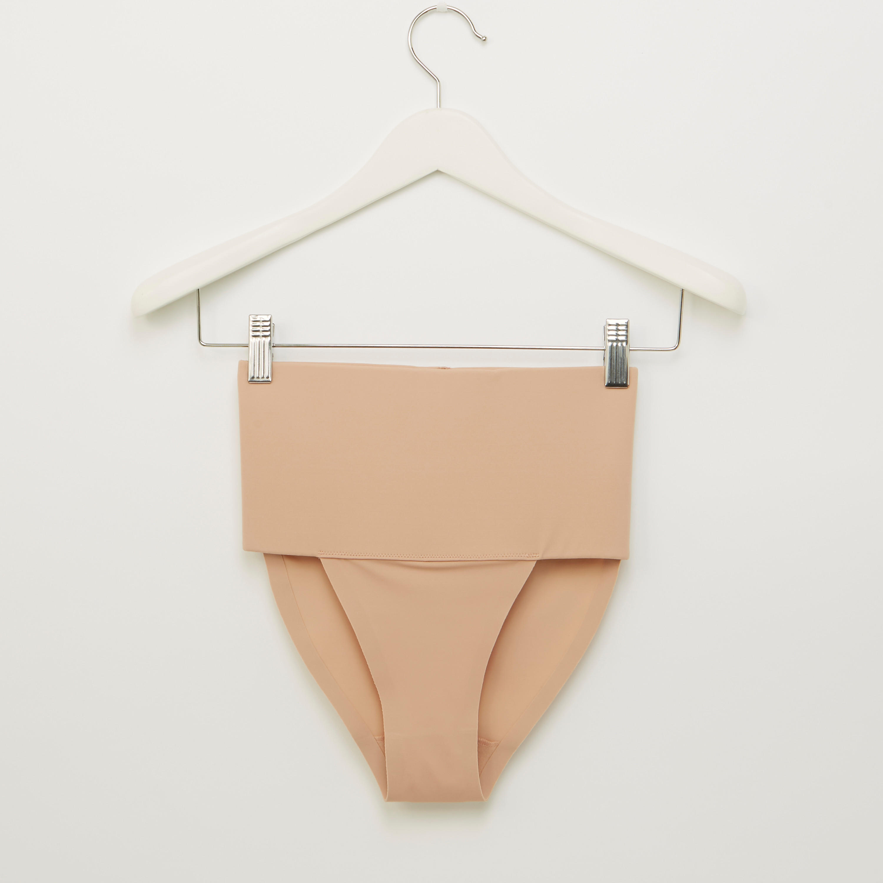 سراويل تشكيل سادة بخصر مطّاطي-women-clothing-lingerie-shapewear-image-1
