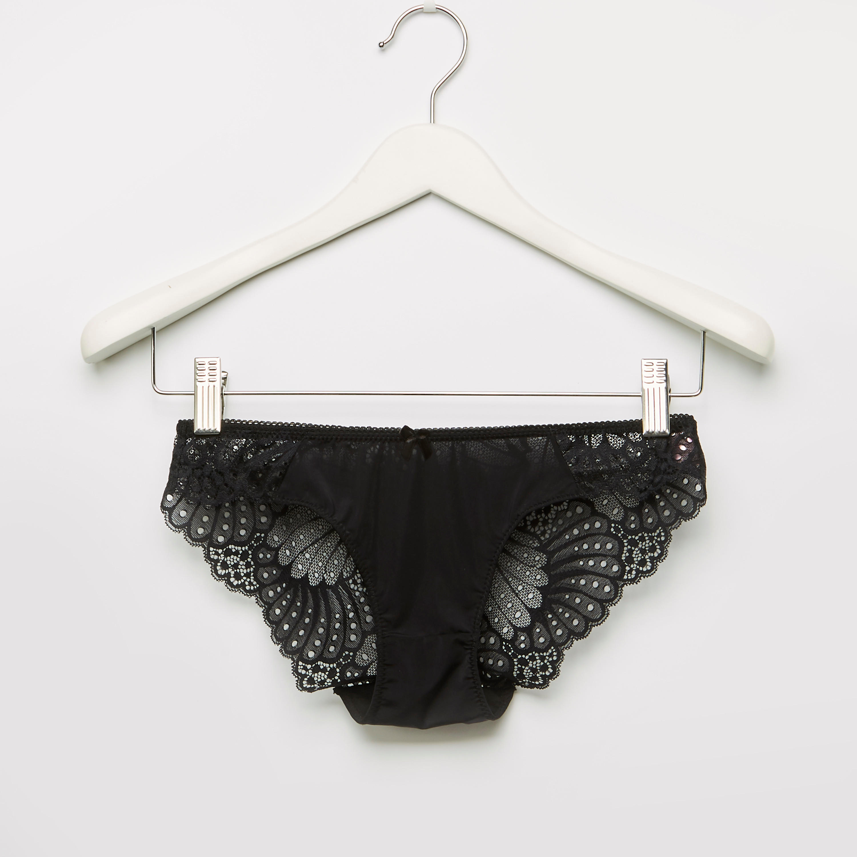 سراويل داخلية دانتيل بخصر مطّاطي-women-clothing-lingerie-panties-image-1