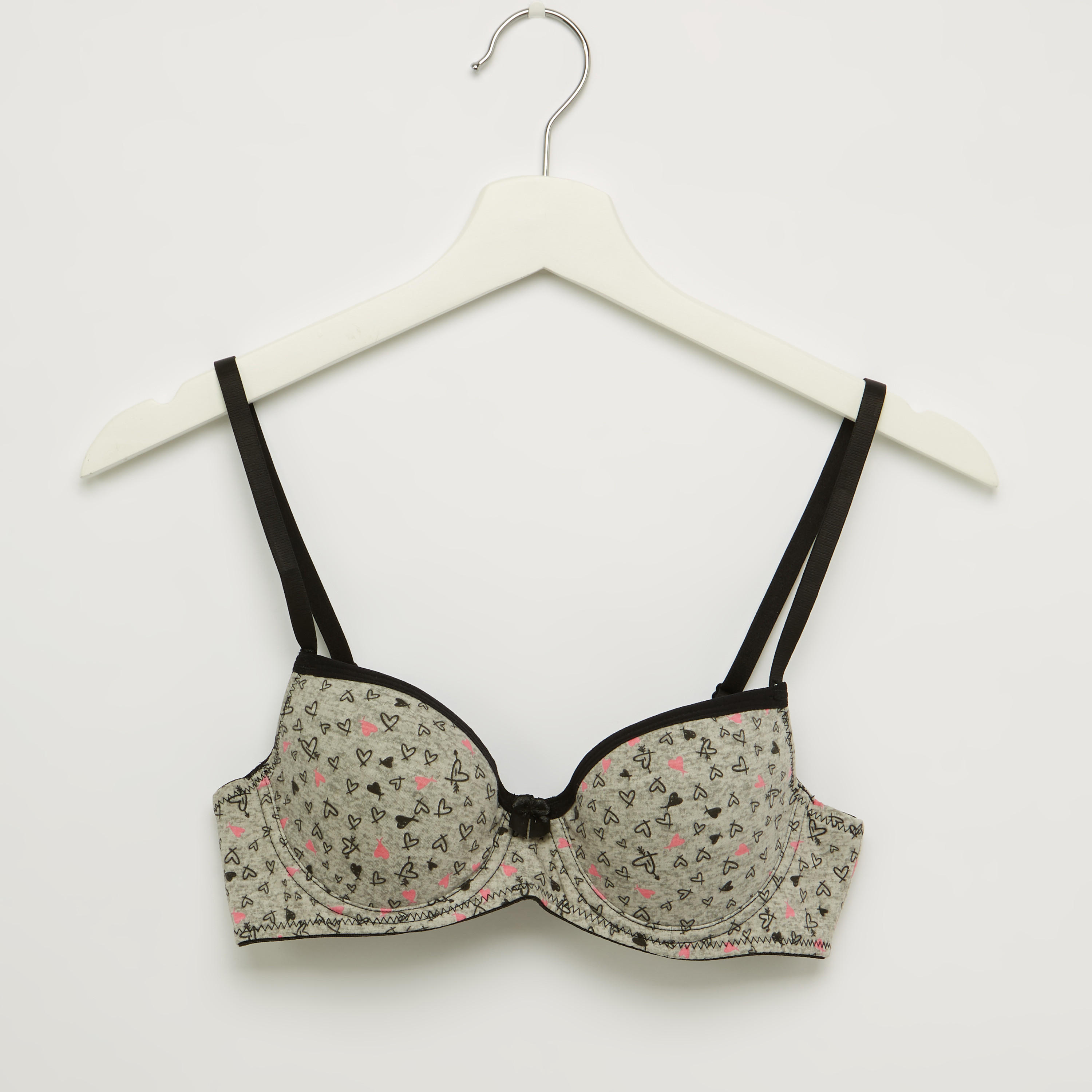 صدرية بلانج بمشبك إغلاق ناعم وطبعات-women-clothing-lingerie-bras-image-2