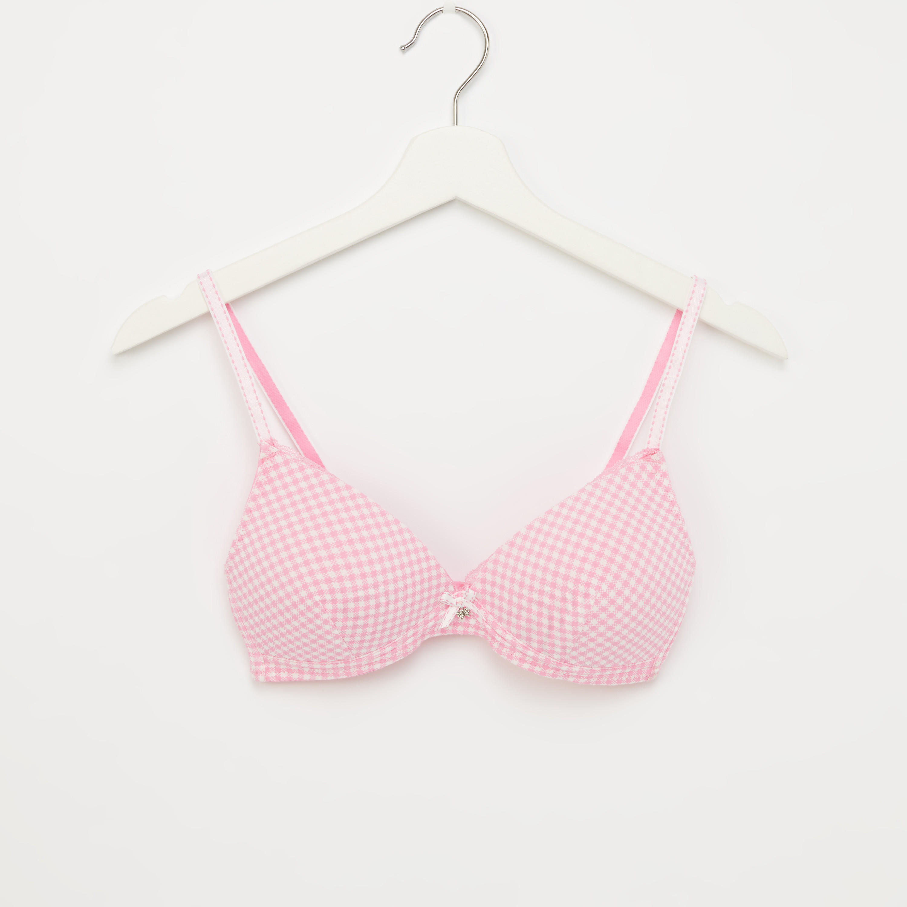 صدرية مبطّنة بمشبك إغلاق ناعم - طقم من قطعتين-women-clothing-lingerie-bras-image-2
