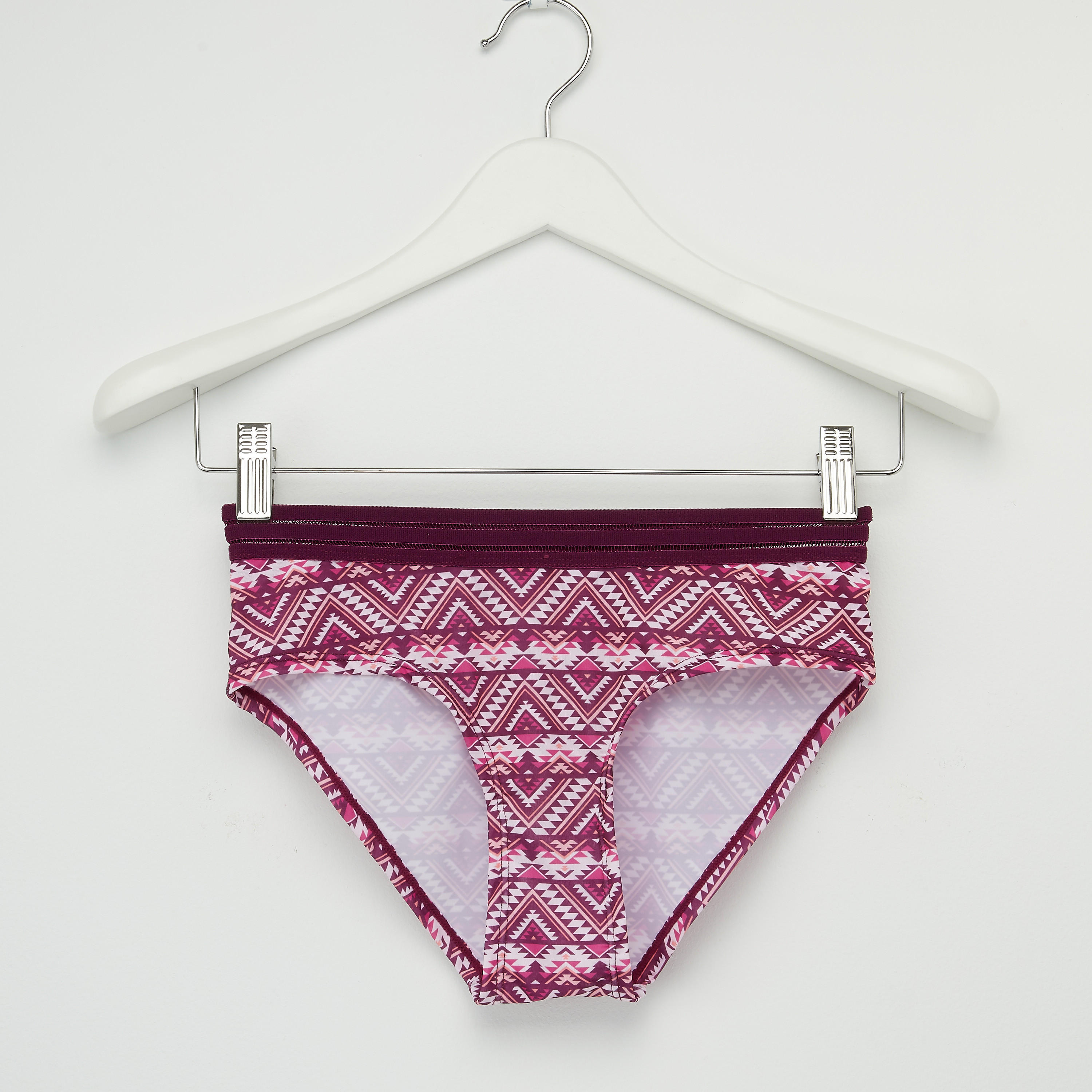 سراويل بكيني بخصر مطّاطي عريض وطبعات-women-clothing-lingerie-panties-image-1