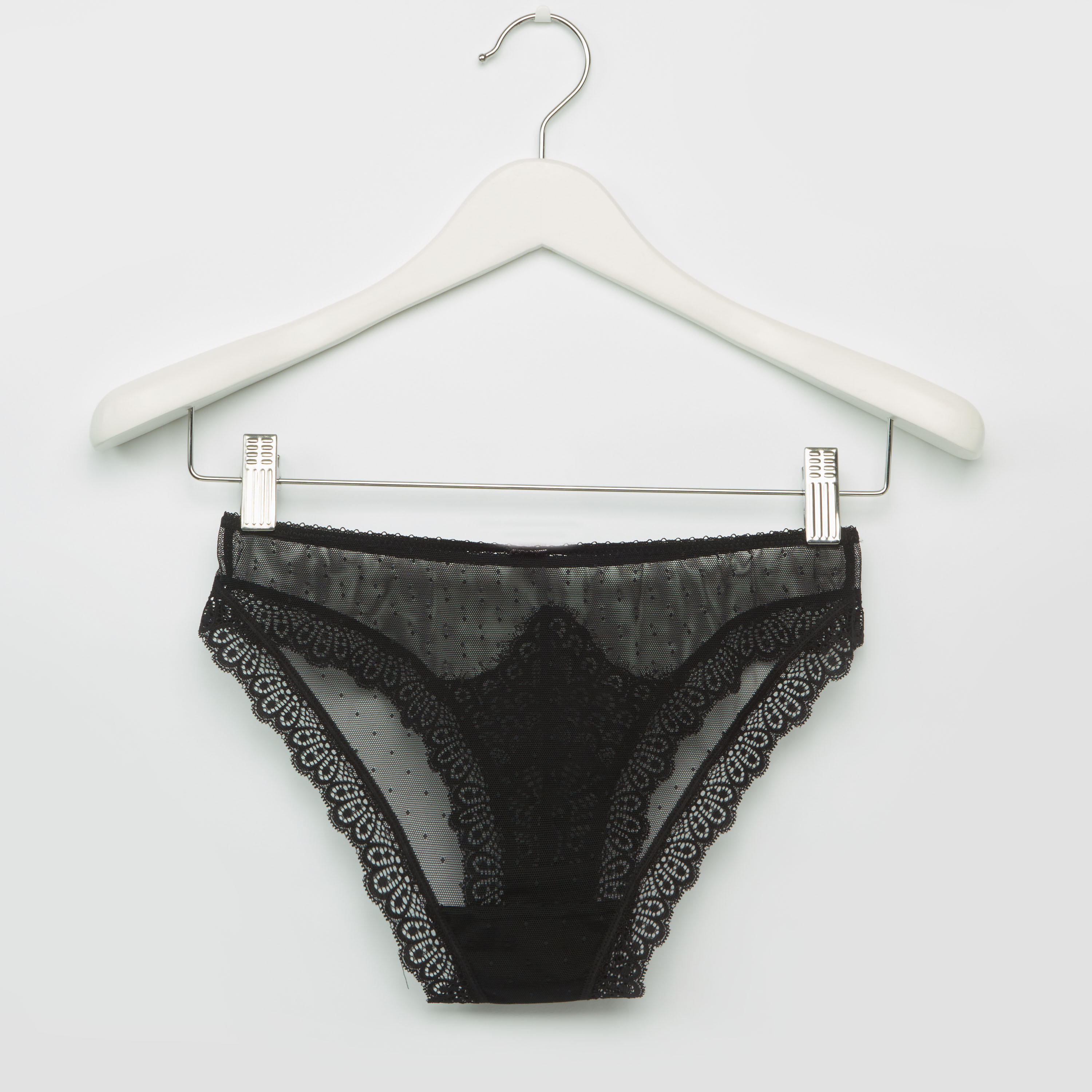 طقم سراويل داخلية وصدريّة ديمي دانتيل مبطّنة-women-clothing-lingerie-lingeriesets-image-5