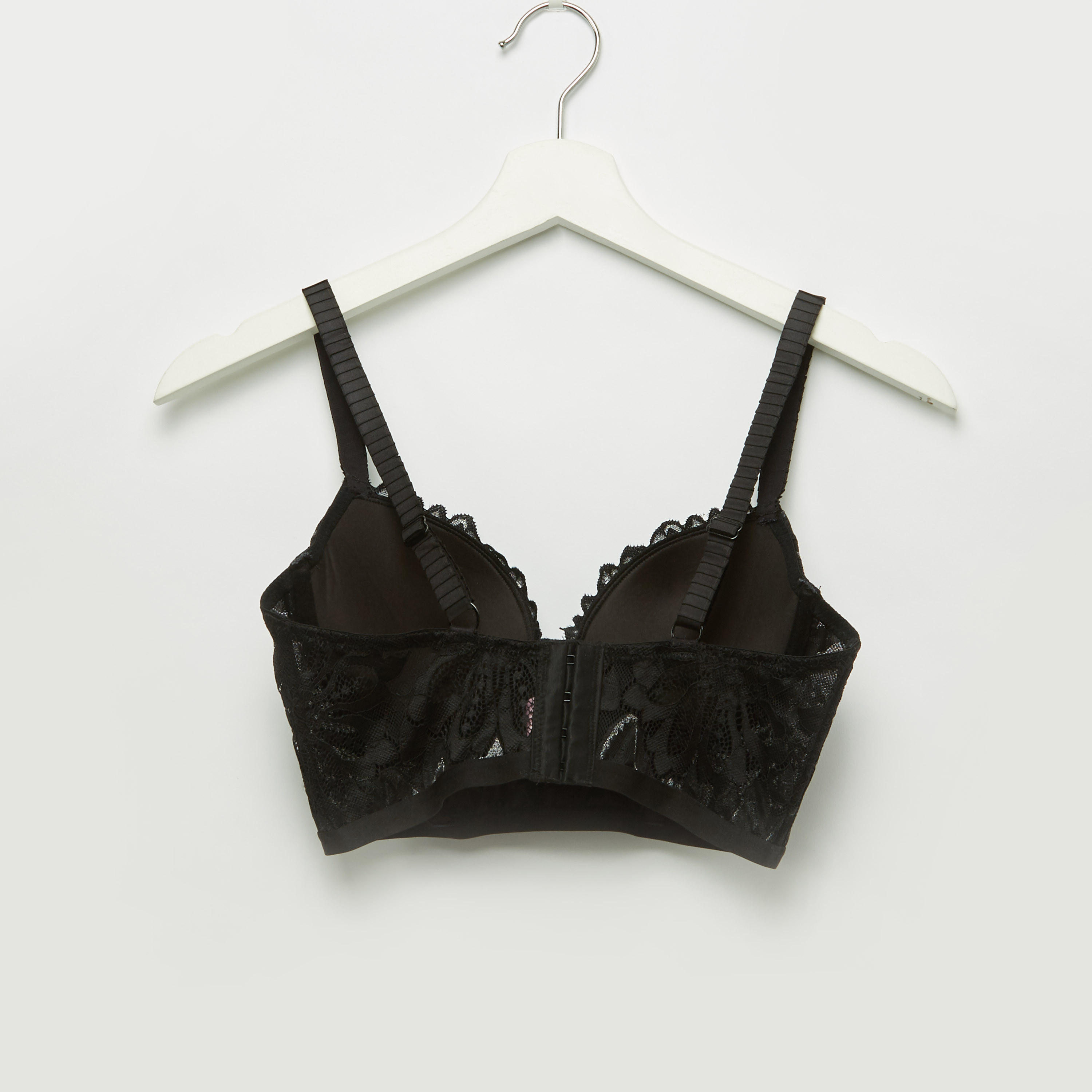Lace Padded Demi Bra with High Leg Briefs-women-clothing-lingerie-lingeriesets-image-3