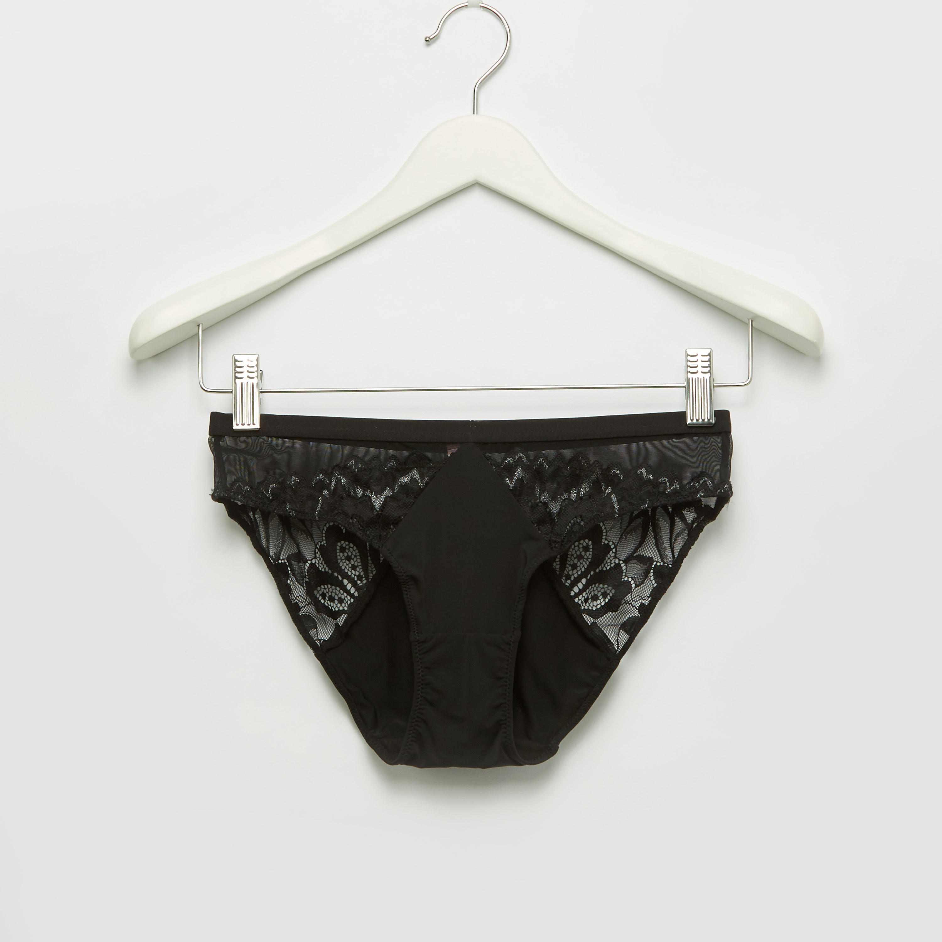 Lace Padded Demi Bra with High Leg Briefs-women-clothing-lingerie-lingeriesets-image-4