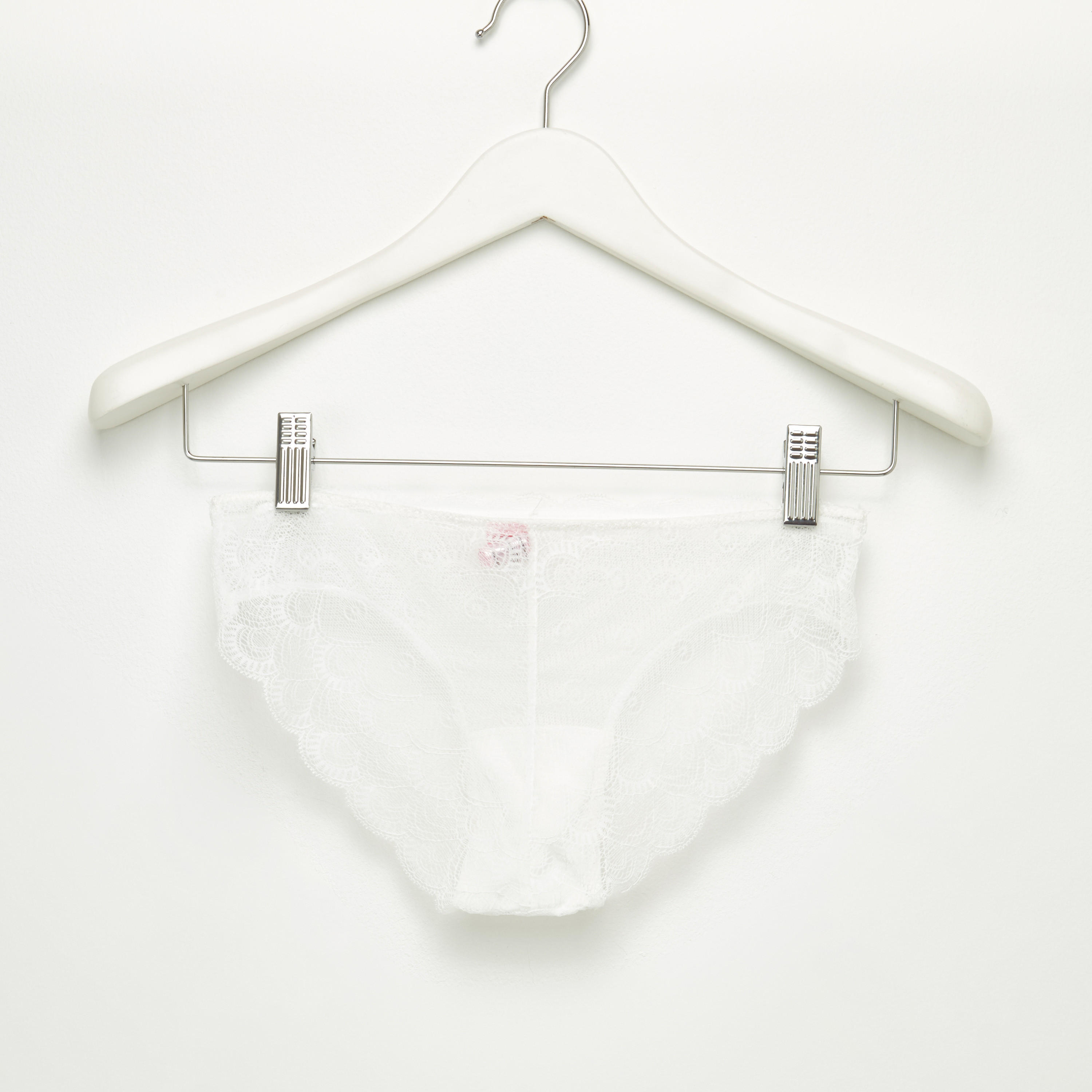 سراويل بيكيني بخصر مطّاطي وتفاصيل دانتيل-women-clothing-lingerie-panties-image-2