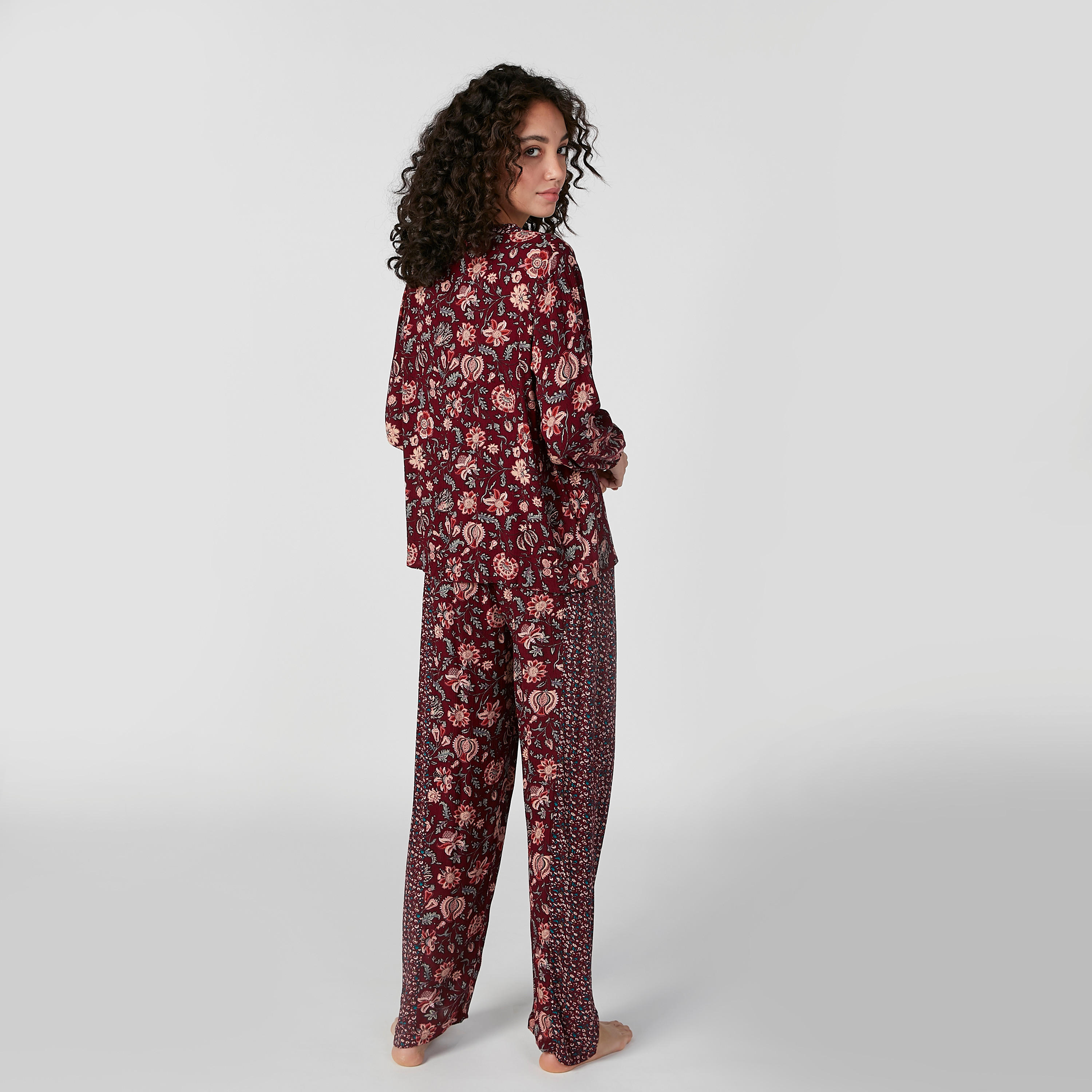 Printed Shirt and Full Length Pyjama Set-women-clothing-nightwear-pyjamas-longsets-image-4