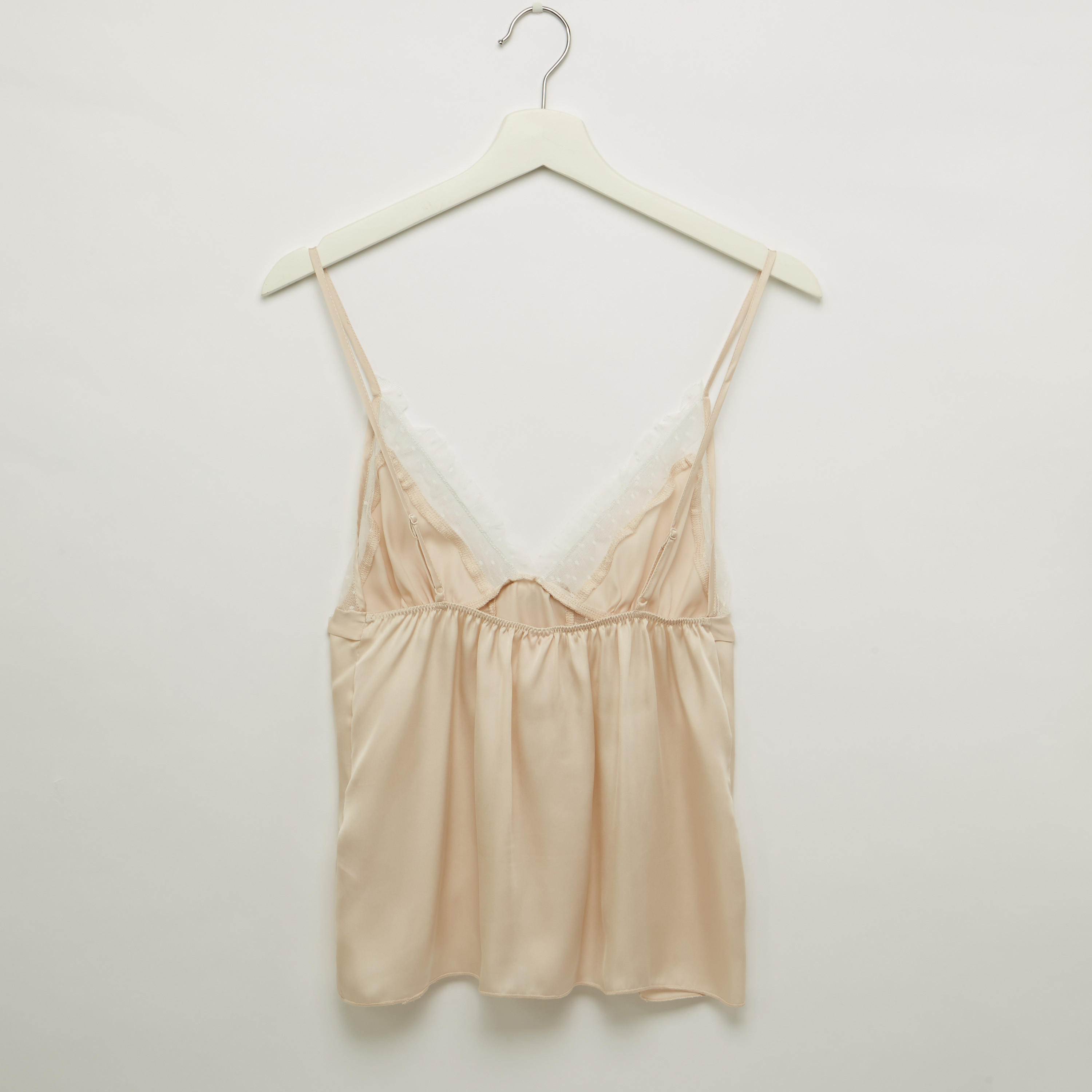 Lace Detail Sleeveless Top with Shorts-women-clothing-nightwear-pyjamas-longsets-image-4