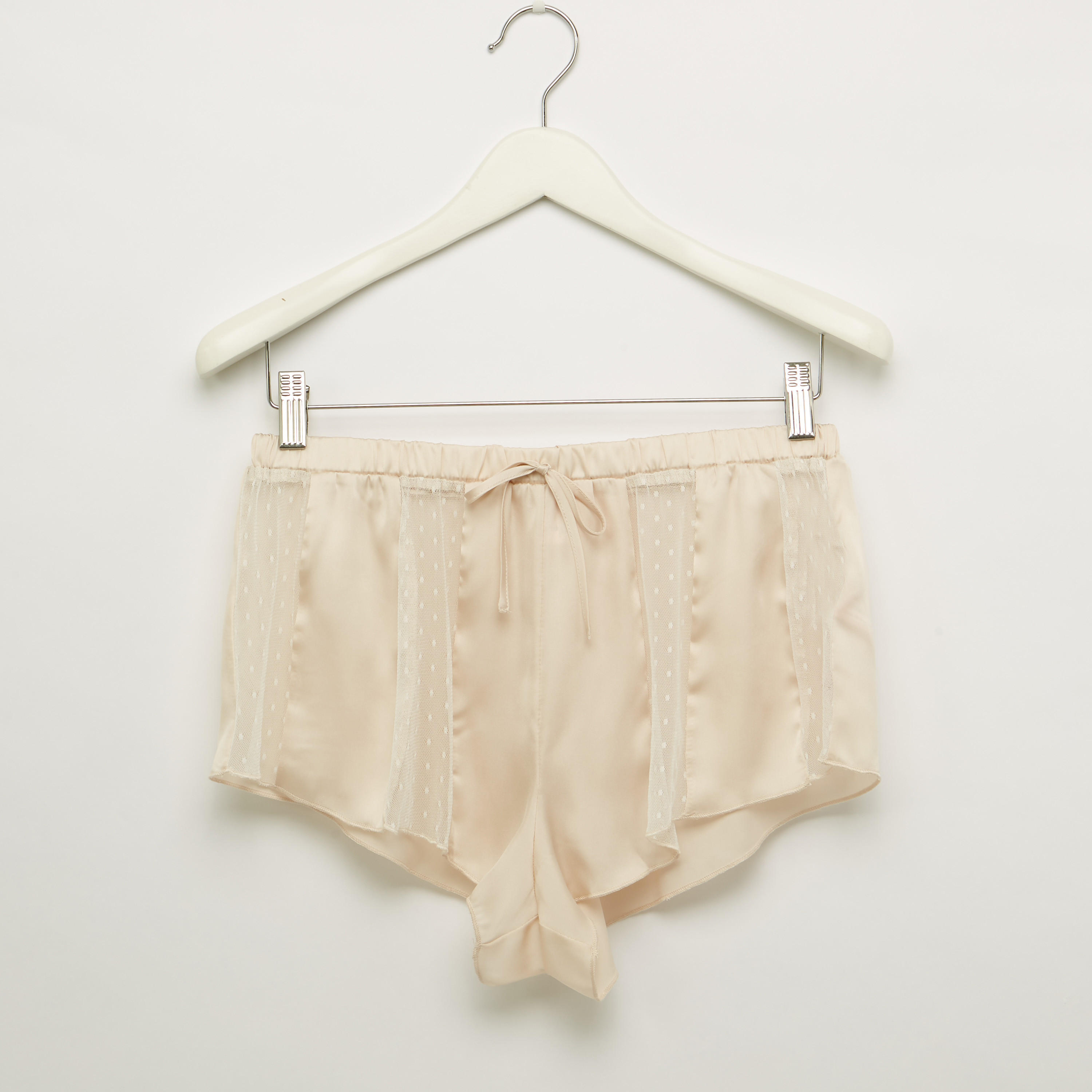 Lace Detail Sleeveless Top with Shorts-women-clothing-nightwear-pyjamas-longsets-image-5