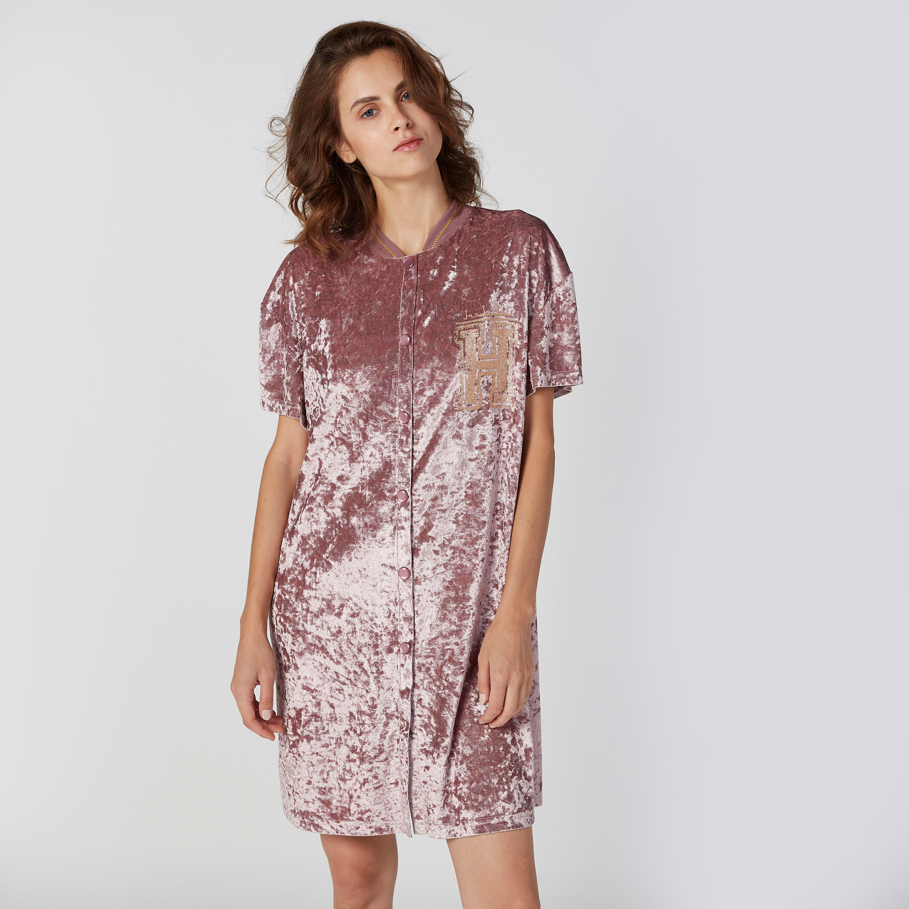 قميص نوم بأكمام قصيرة وطبعات-women-clothing-nightwear-nighties-image-1