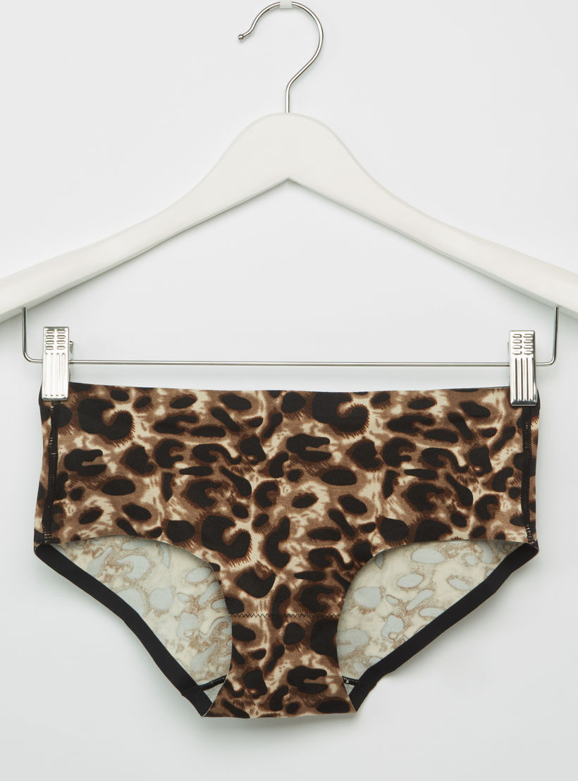 طقم سراويل داخلية وصدريّة ديمي مبطّنة بطبعات-women-clothing-lingerie-lingeriesets-image-2