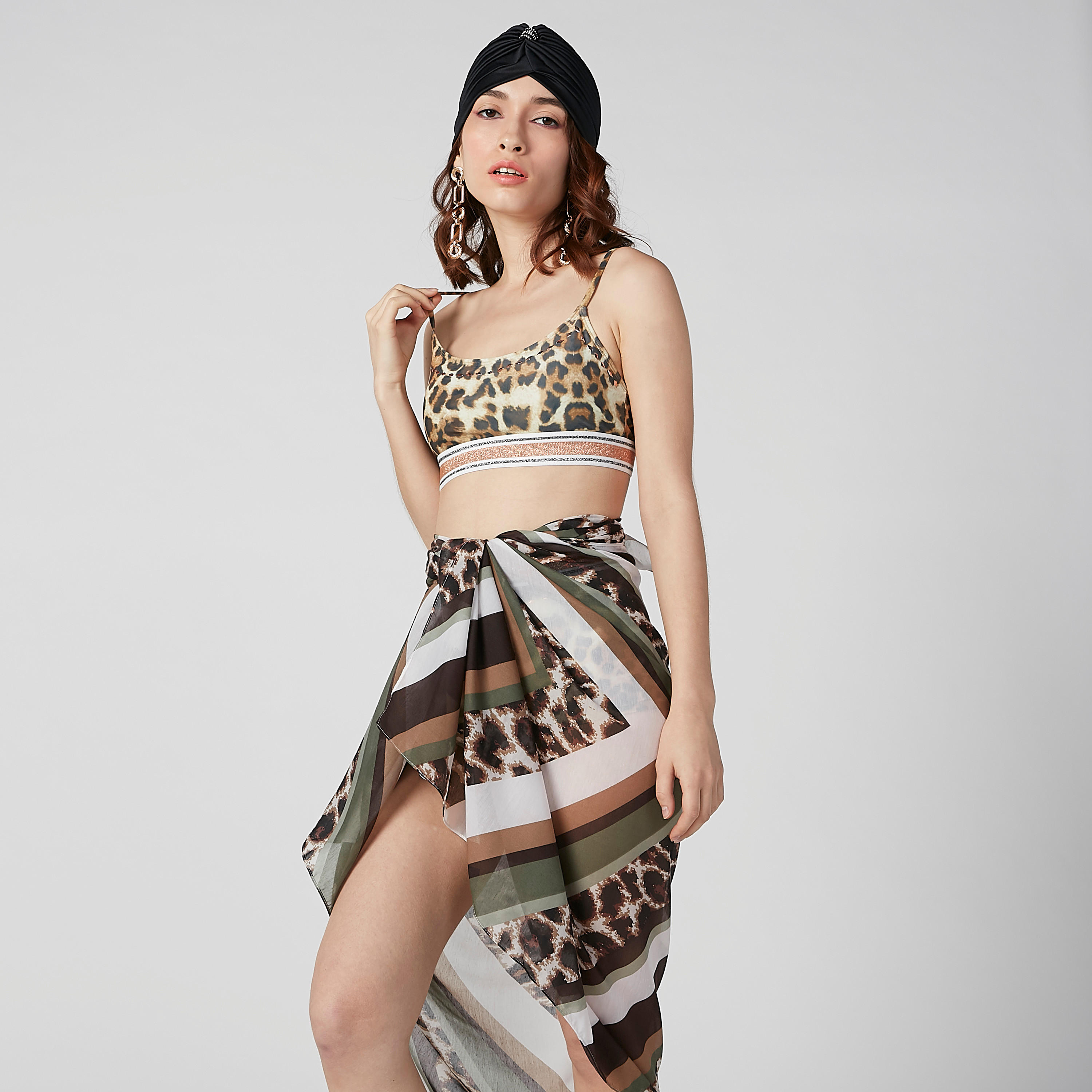Printed Bikini with Adjustable Spaghetti Straps-women-clothing-swimandbeach-bikinis-image-1