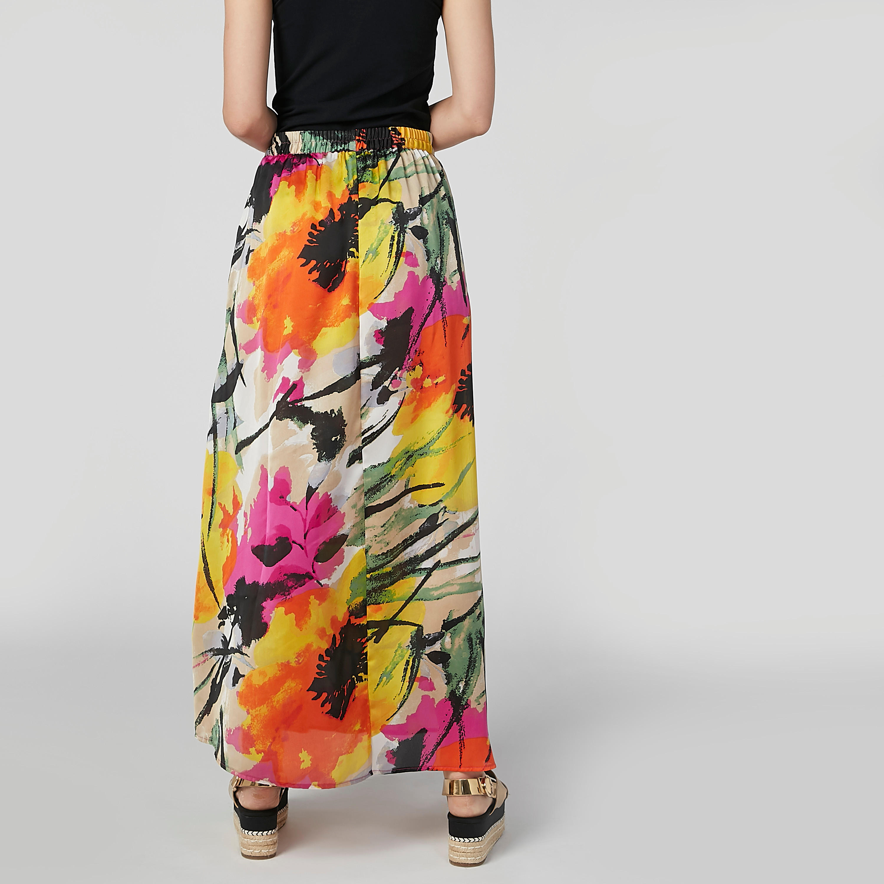 تنورة شاطئ بخصر مطّاطي وطبعات زهرية-women-clothing-bottoms-skirts-image-3