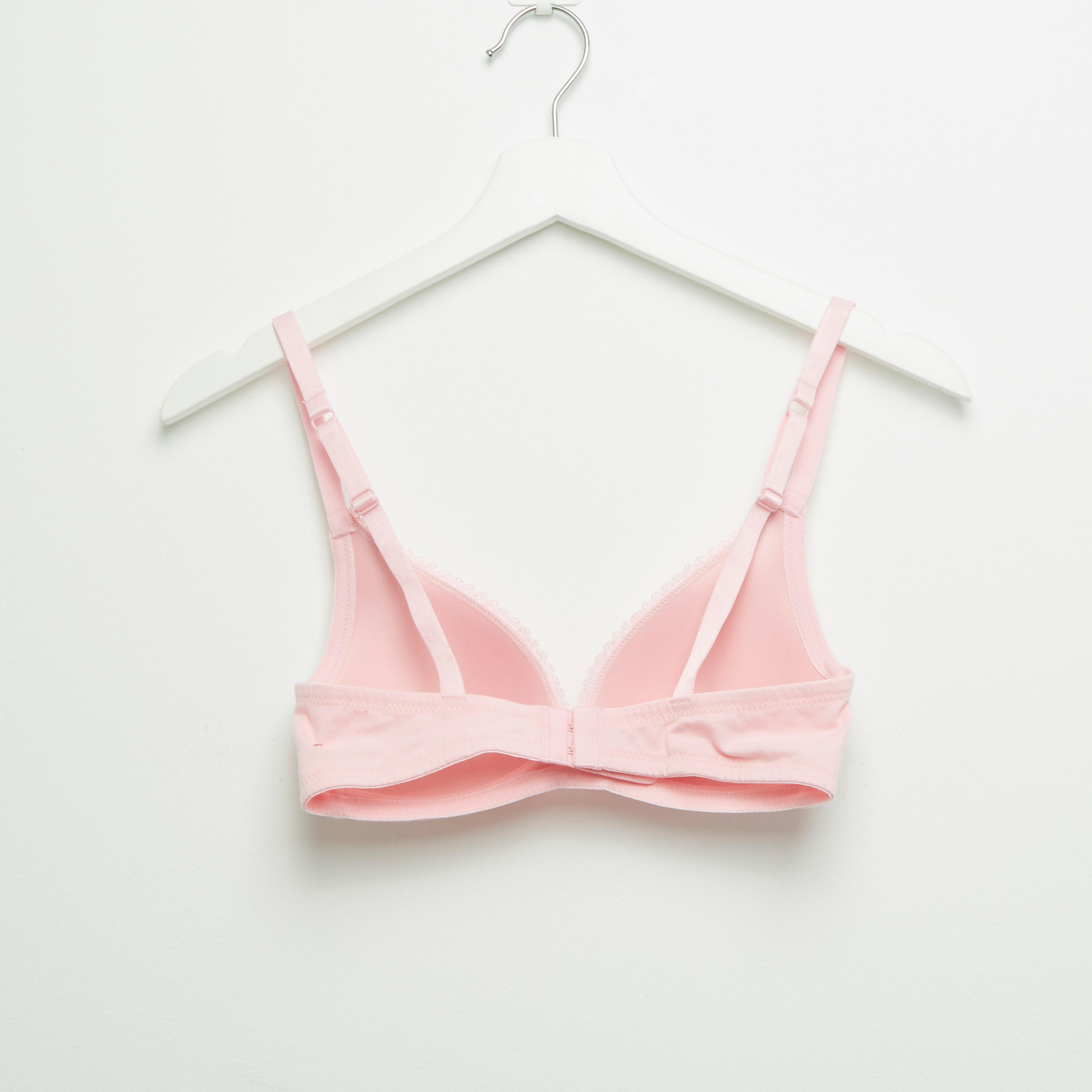 صدريّة تيشيرت بتفاصيل دانتيل وخطاف إغلاق - طقم من قطعتين-women-clothing-lingerie-bras-image-5