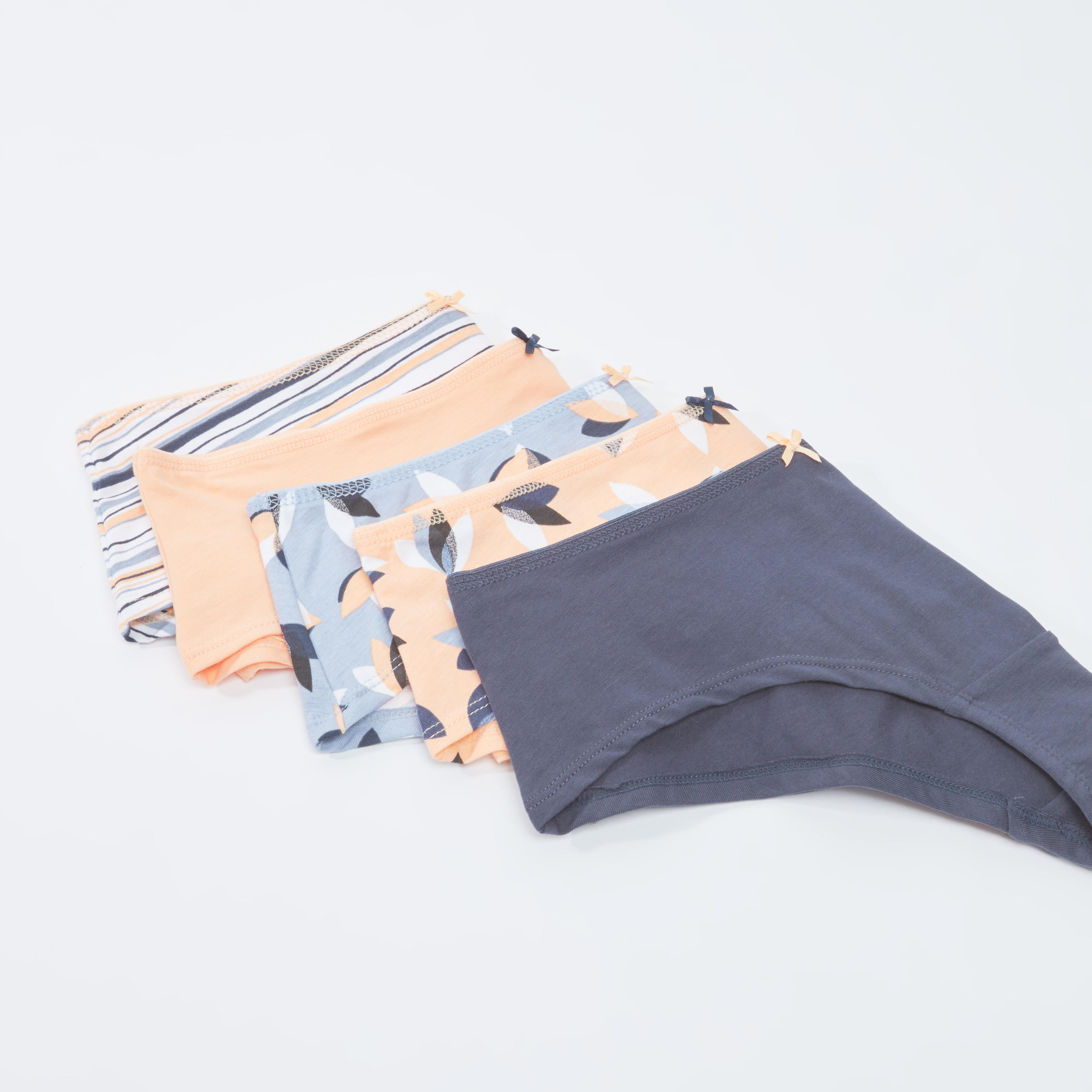 Set of 5 - Assorted Hipster Briefs-women-clothing-lingerie-panties-image-3