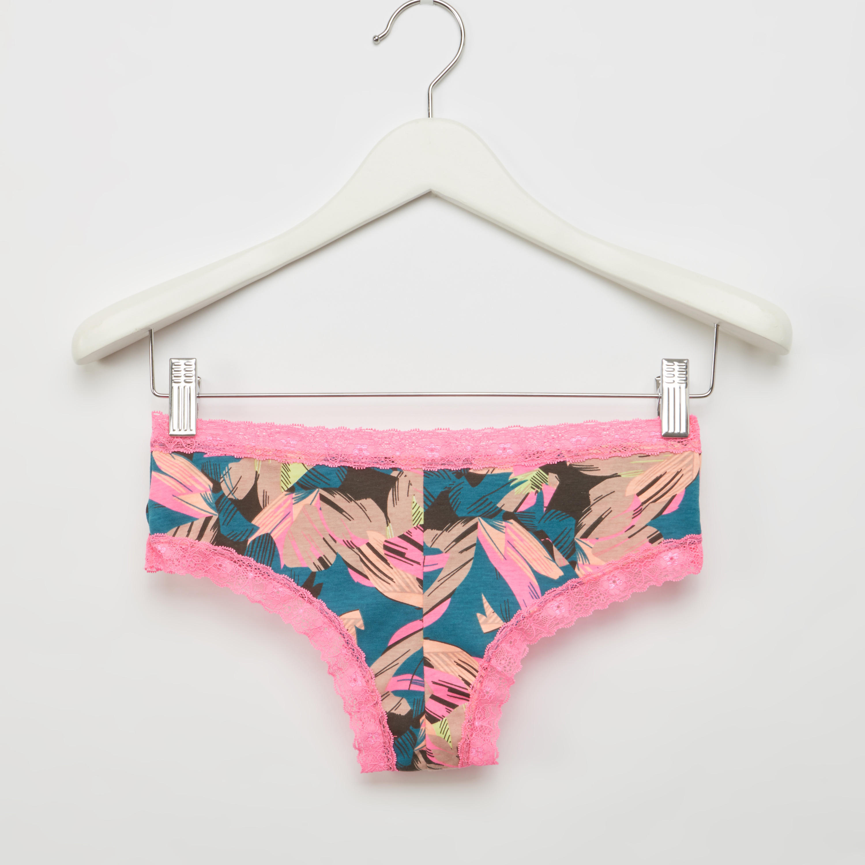 سراويل بكيني بتفاصيل دانتيل وطبعات-women-clothing-lingerie-panties-image-2