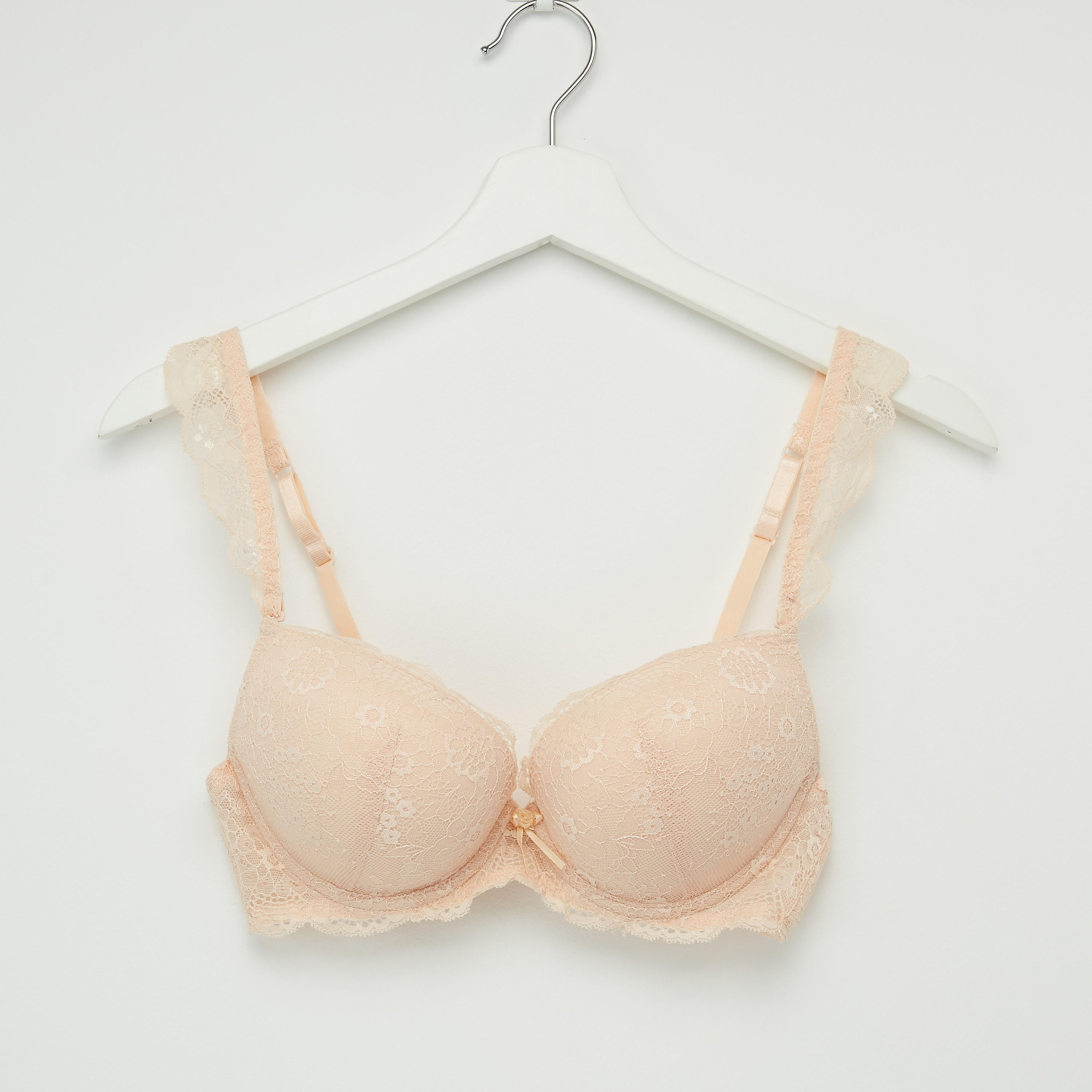 طقم سراويل بكيني وصدريّة ديمي دانتيل مبطّنة-women-clothing-lingerie-lingeriesets-image-4