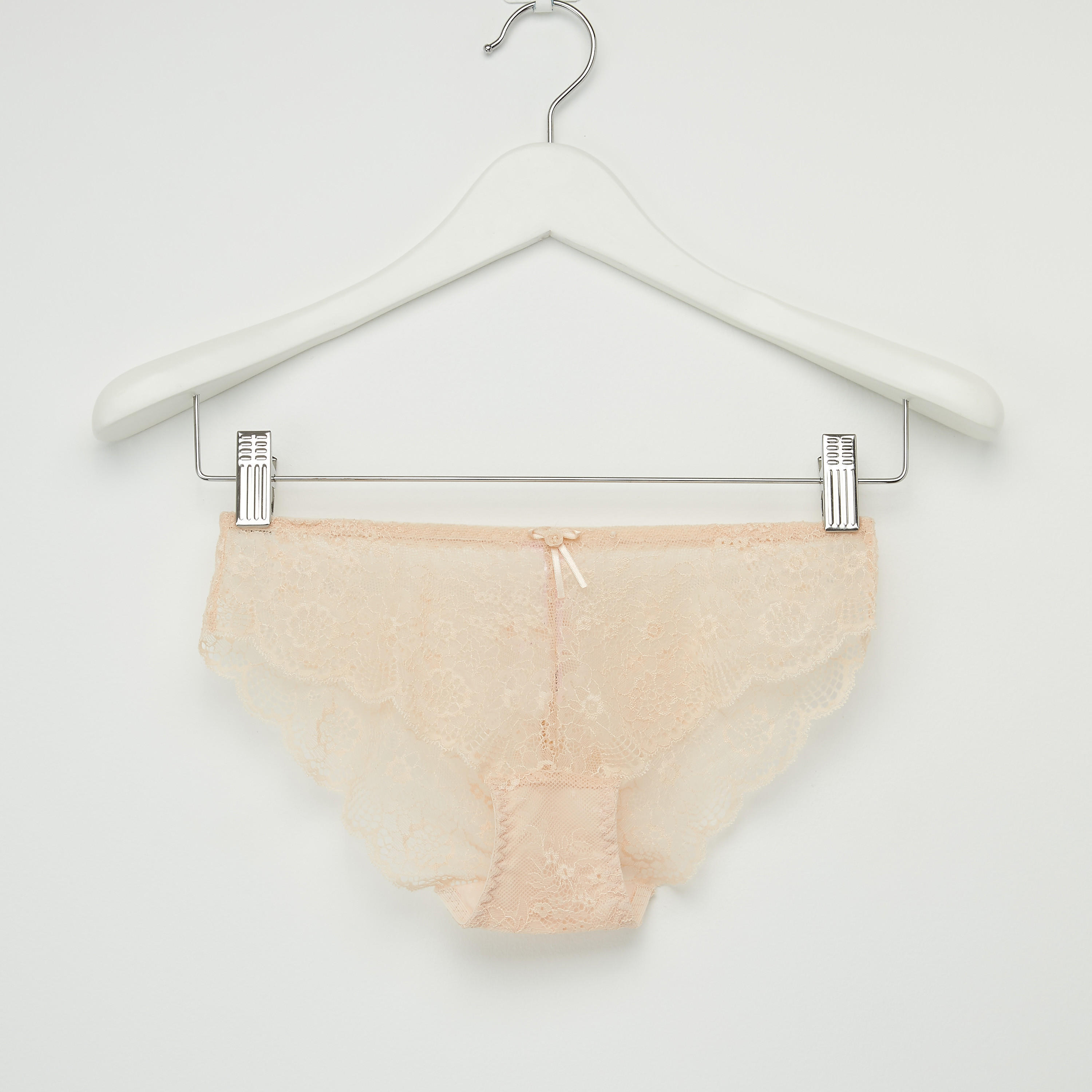 طقم سراويل بكيني وصدريّة ديمي دانتيل مبطّنة-women-clothing-lingerie-lingeriesets-image-2