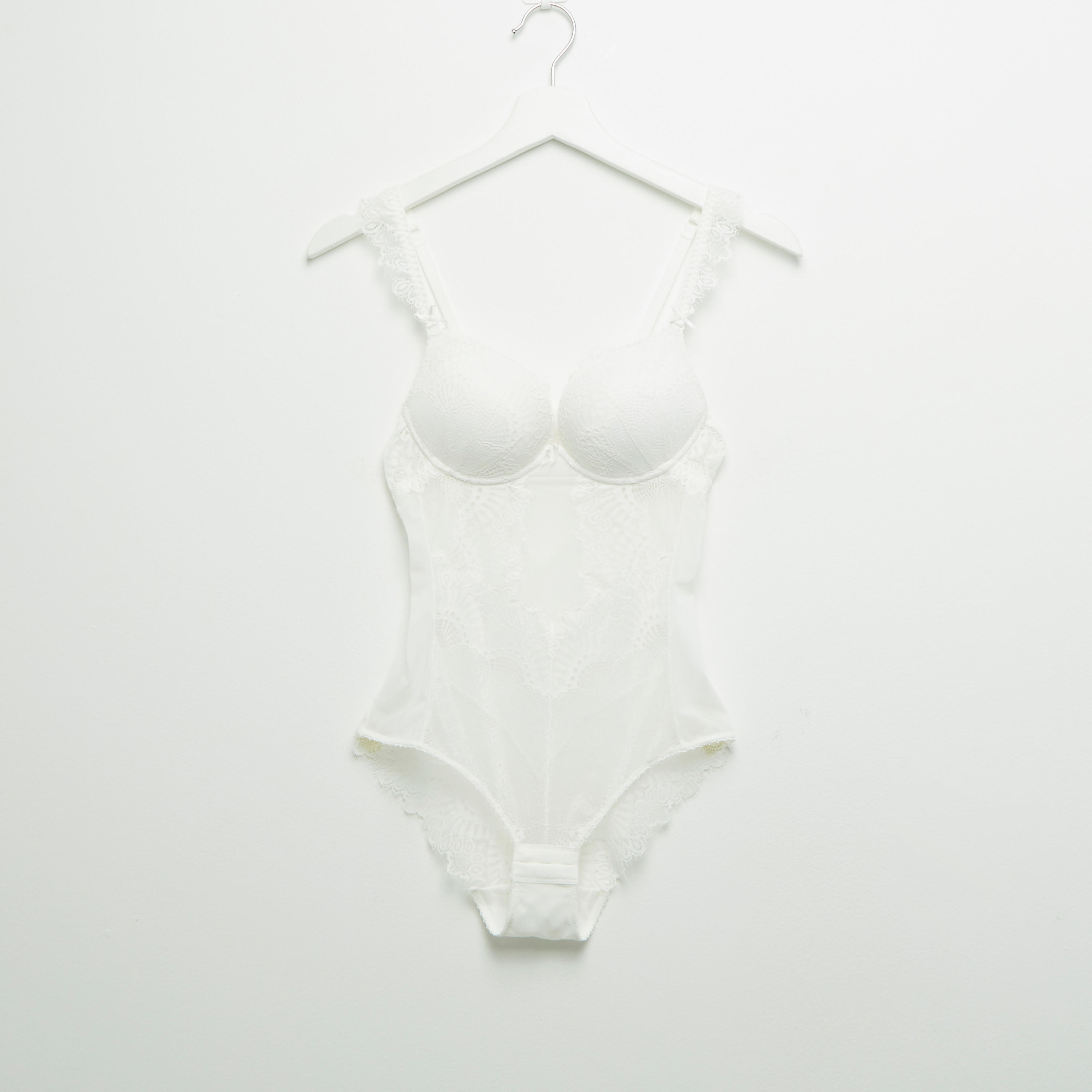 بيبي دول دانتيل مبطّن بمشبك إغلاق ناعم-women-clothing-lingerie-babydollsandbodysuits-image-1