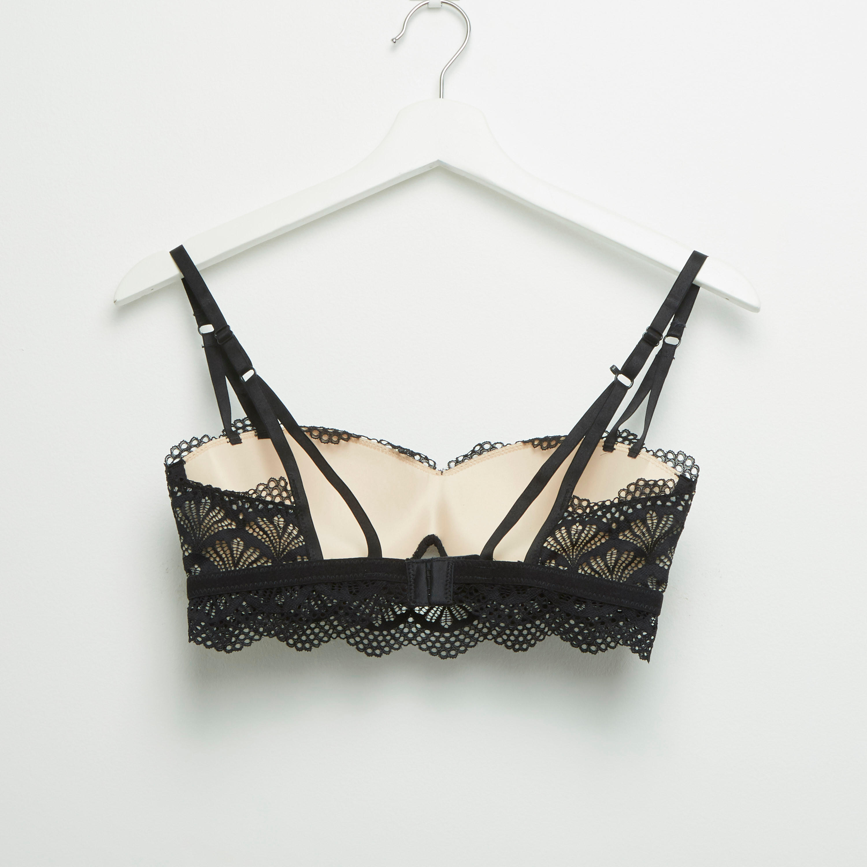 طقم سراويل داخلية وصدريّة ديمي دانتيل مبطّنة-women-clothing-lingerie-bras-image-3