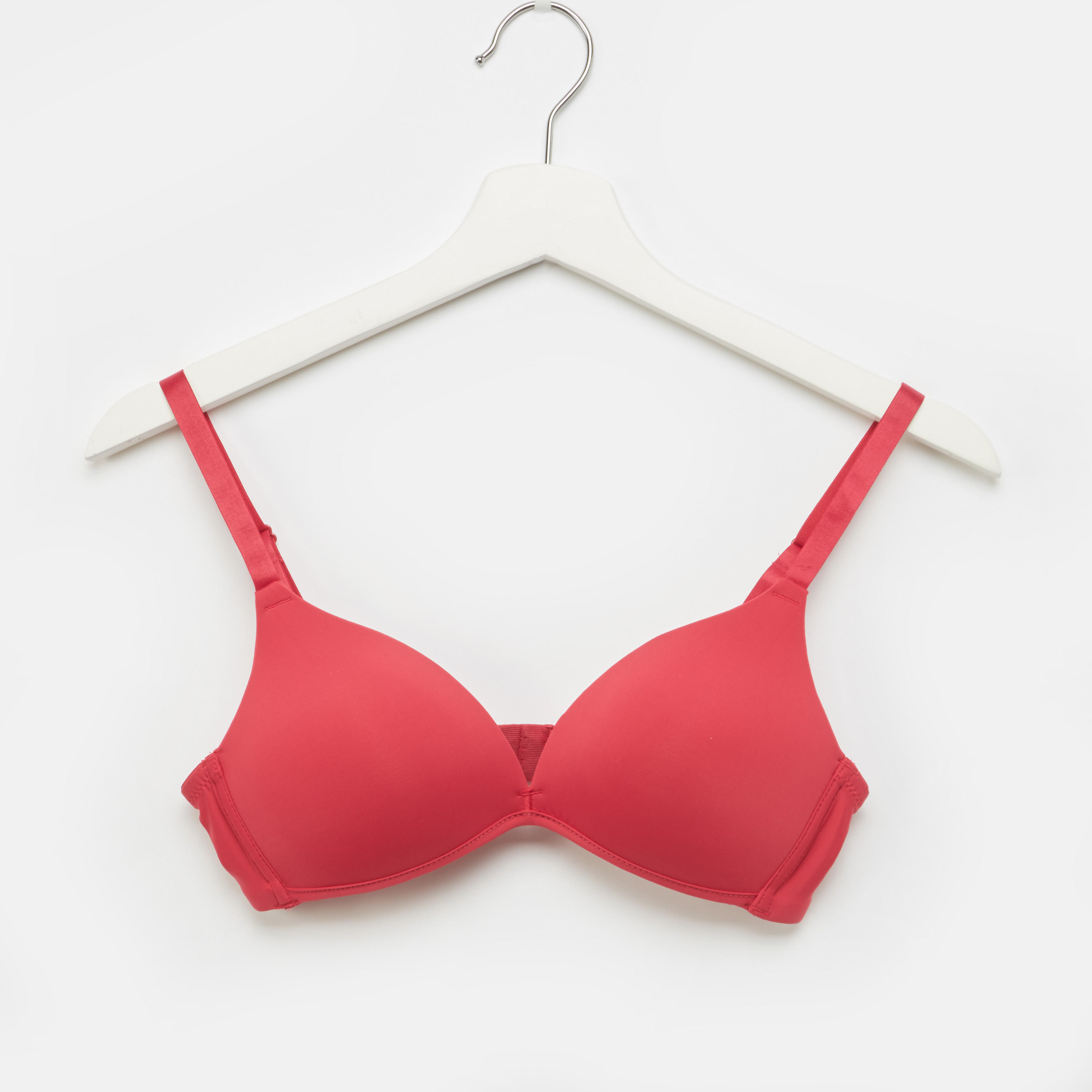 صدريّة بلانج سادة مبطّنة بمشبك إغلاق-women-clothing-lingerie-bras-image-2