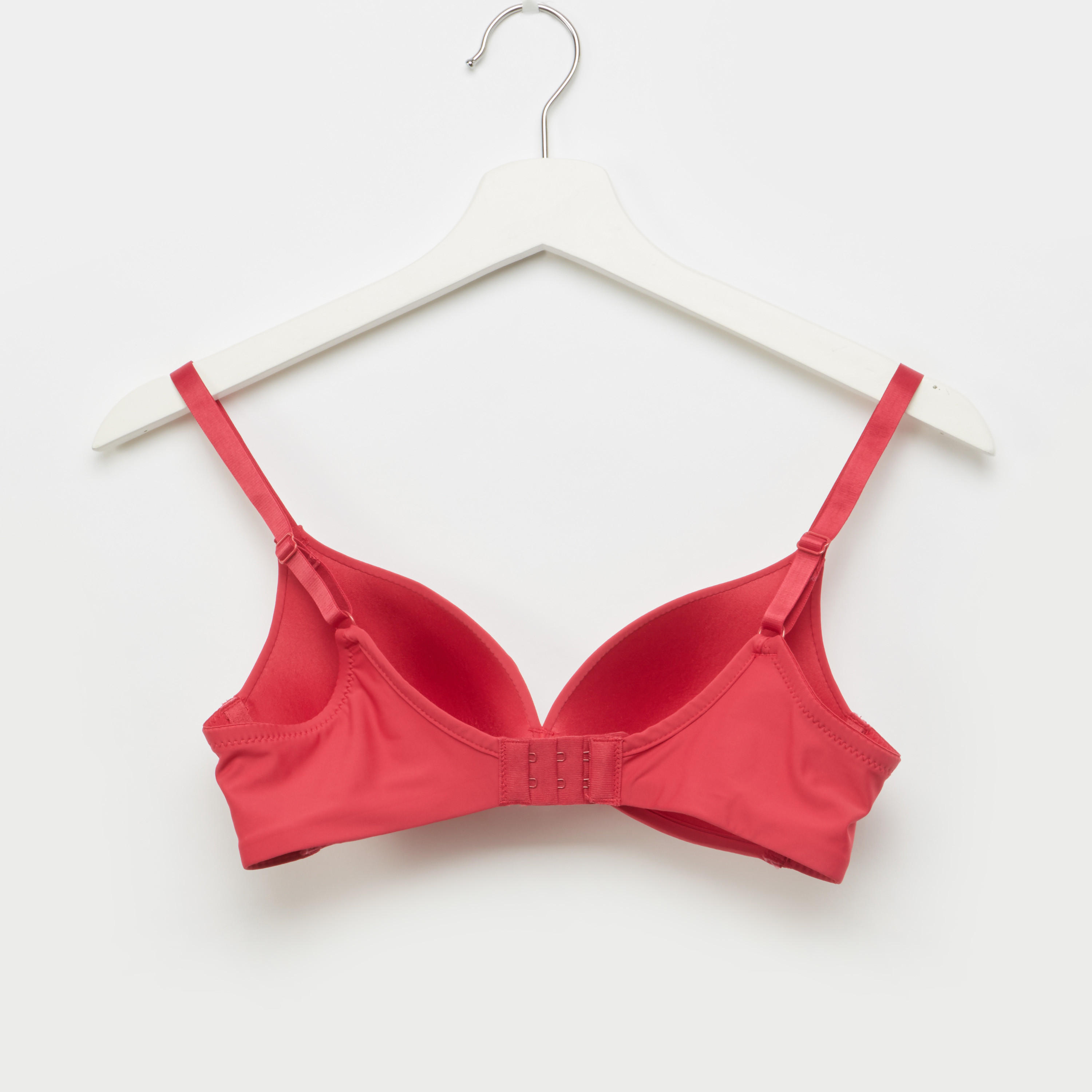 صدريّة بلانج سادة مبطّنة بمشبك إغلاق-women-clothing-lingerie-bras-image-1