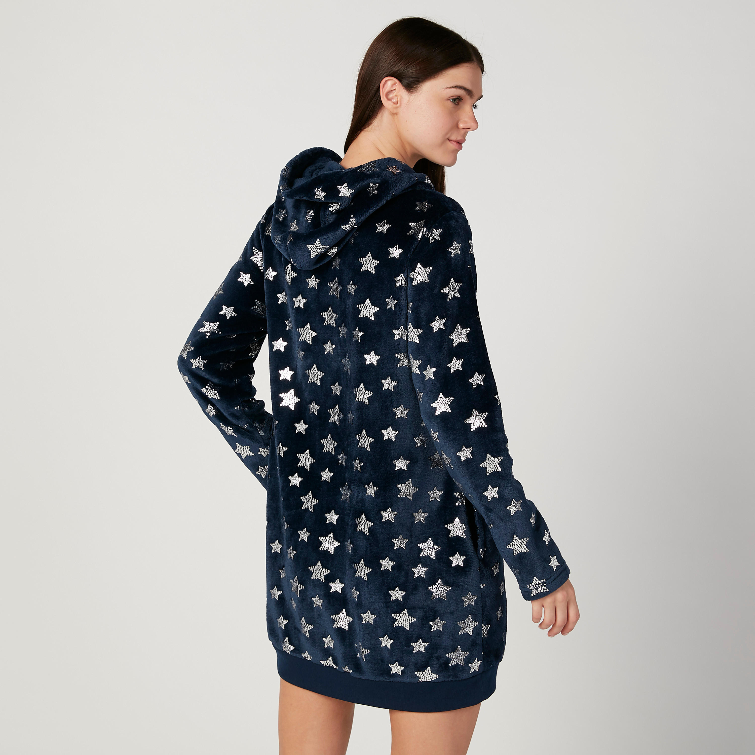 قميص نوم بقبعة وأكمام طويلة وطبعات-women-clothing-nightwear-nighties-image-2