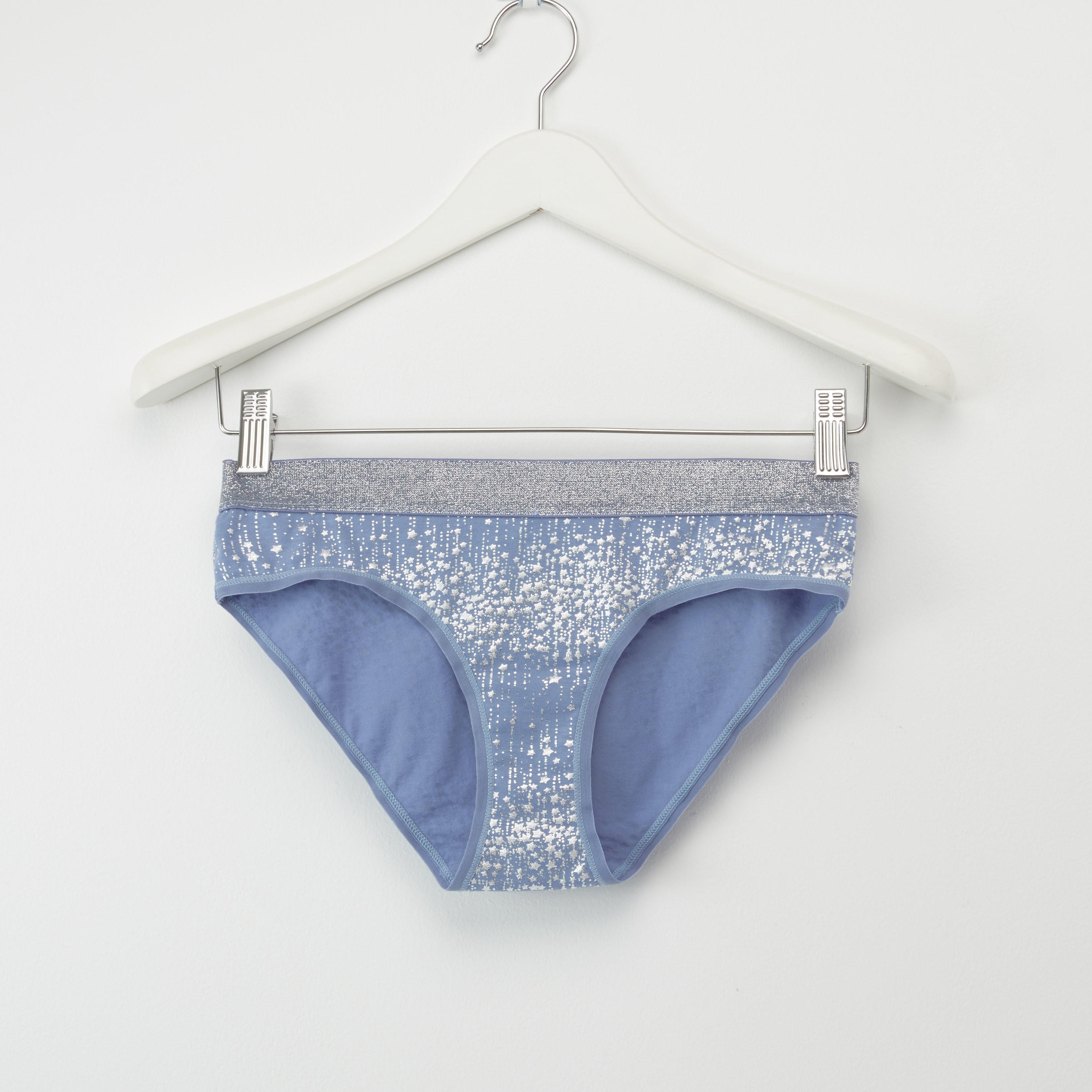 Printed Hipster Briefs with Wide Elasticised Waistband-women-clothing-lingerie-panties-image-1