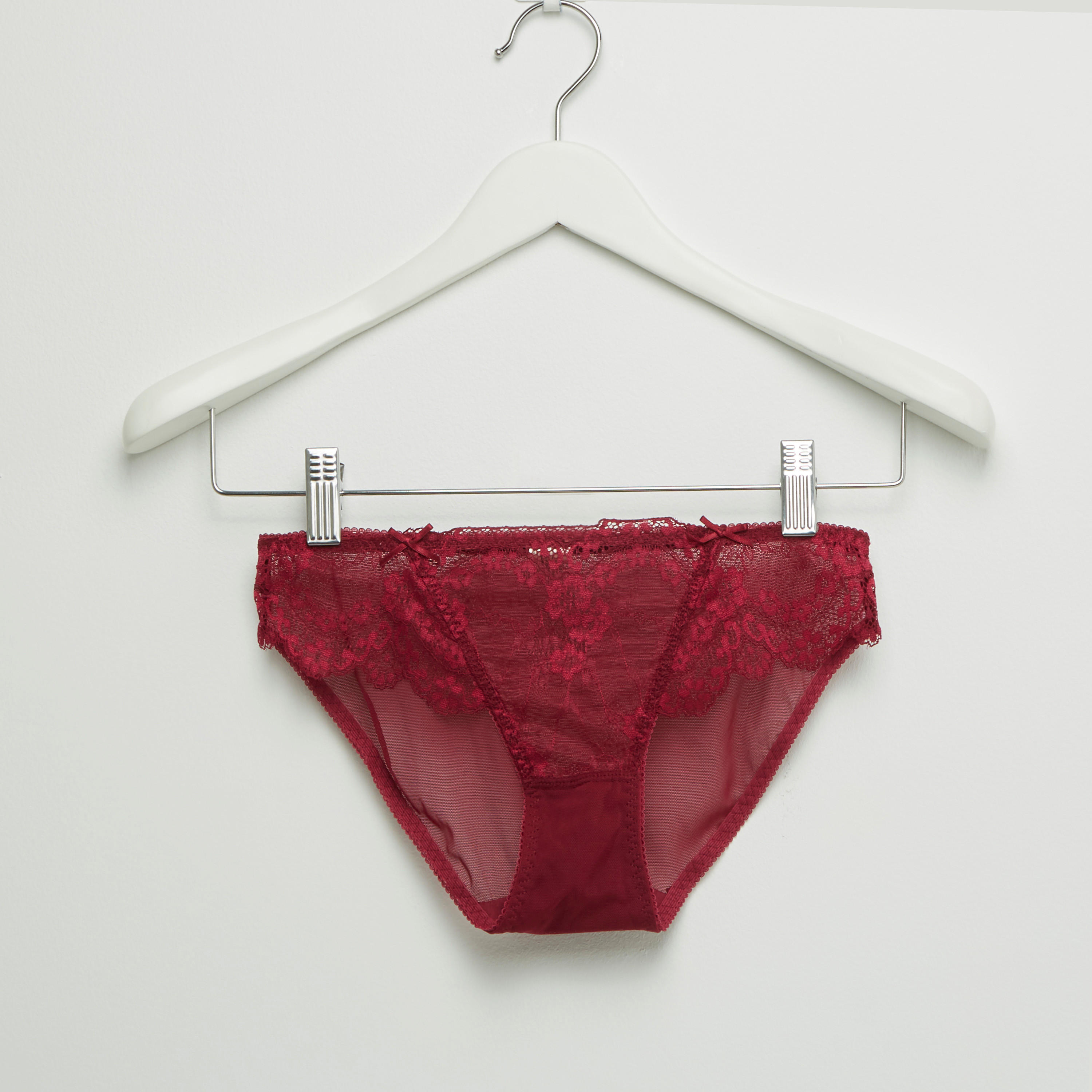 Lace Padded Plunge Bra with Briefs-women-clothing-lingerie-lingeriesets-image-4