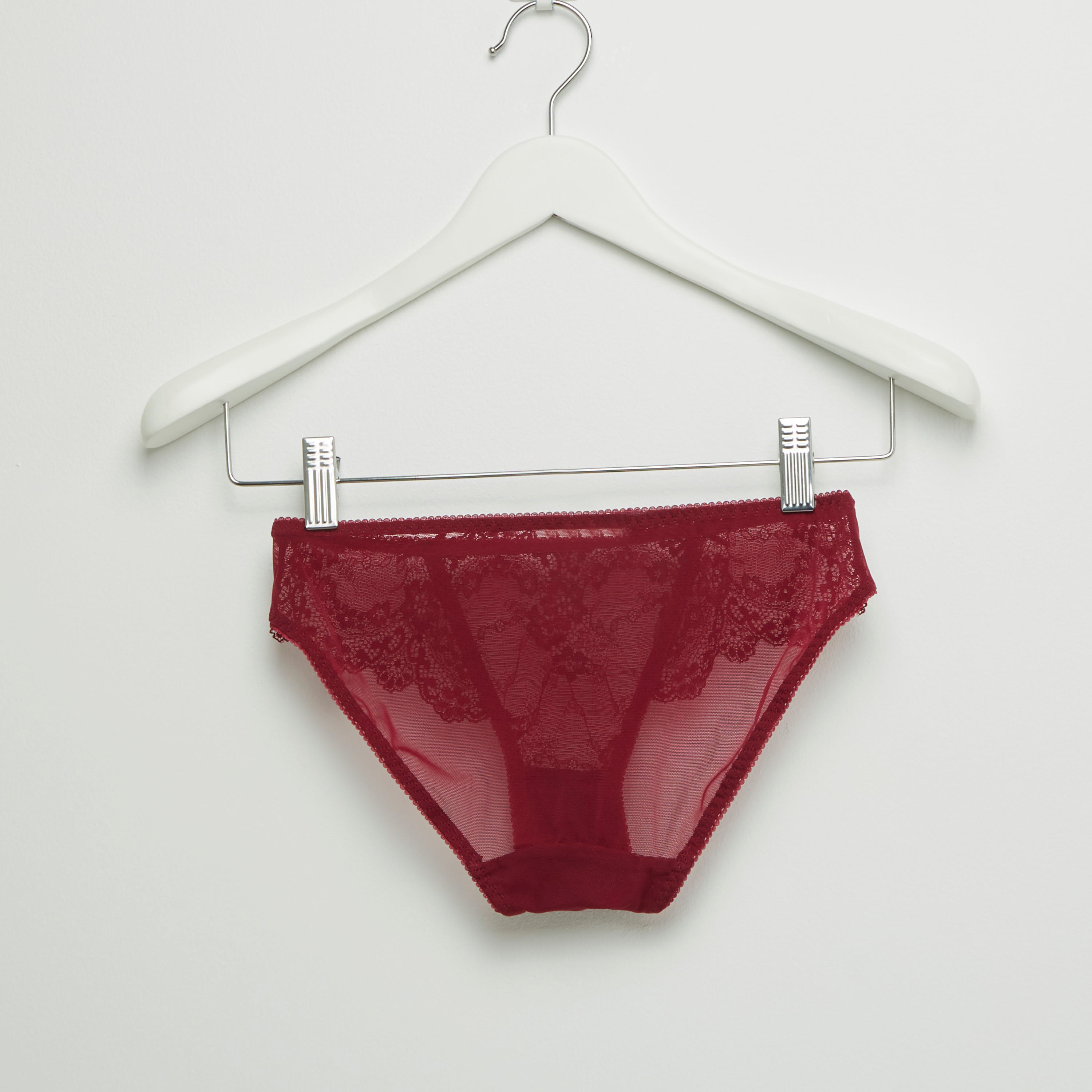 Lace Padded Plunge Bra with Briefs-women-clothing-lingerie-lingeriesets-image-5