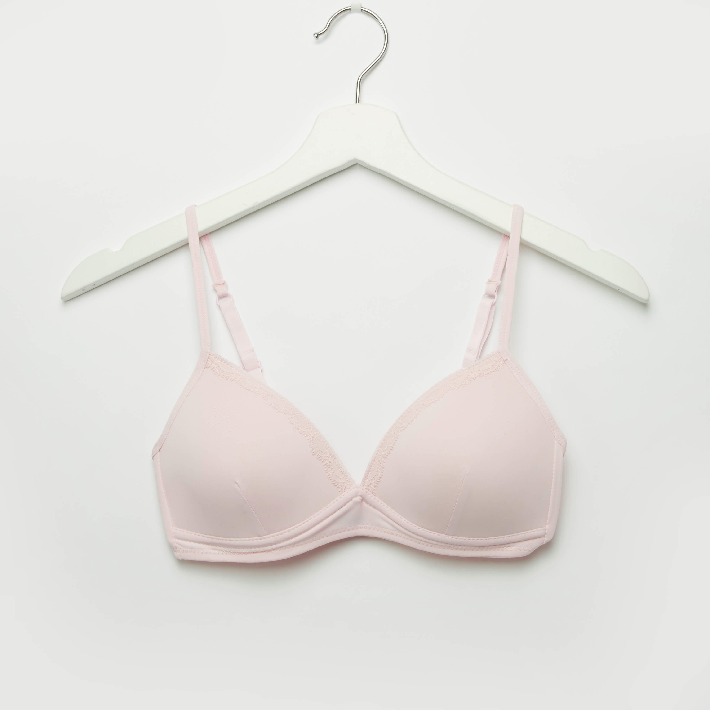 صدريّة تيشيرت ببطانة خفيفة وحمّالات قابلة للتعديل - طقم من قطعتين متنوعتين-women-clothing-lingerie-bras-image-4