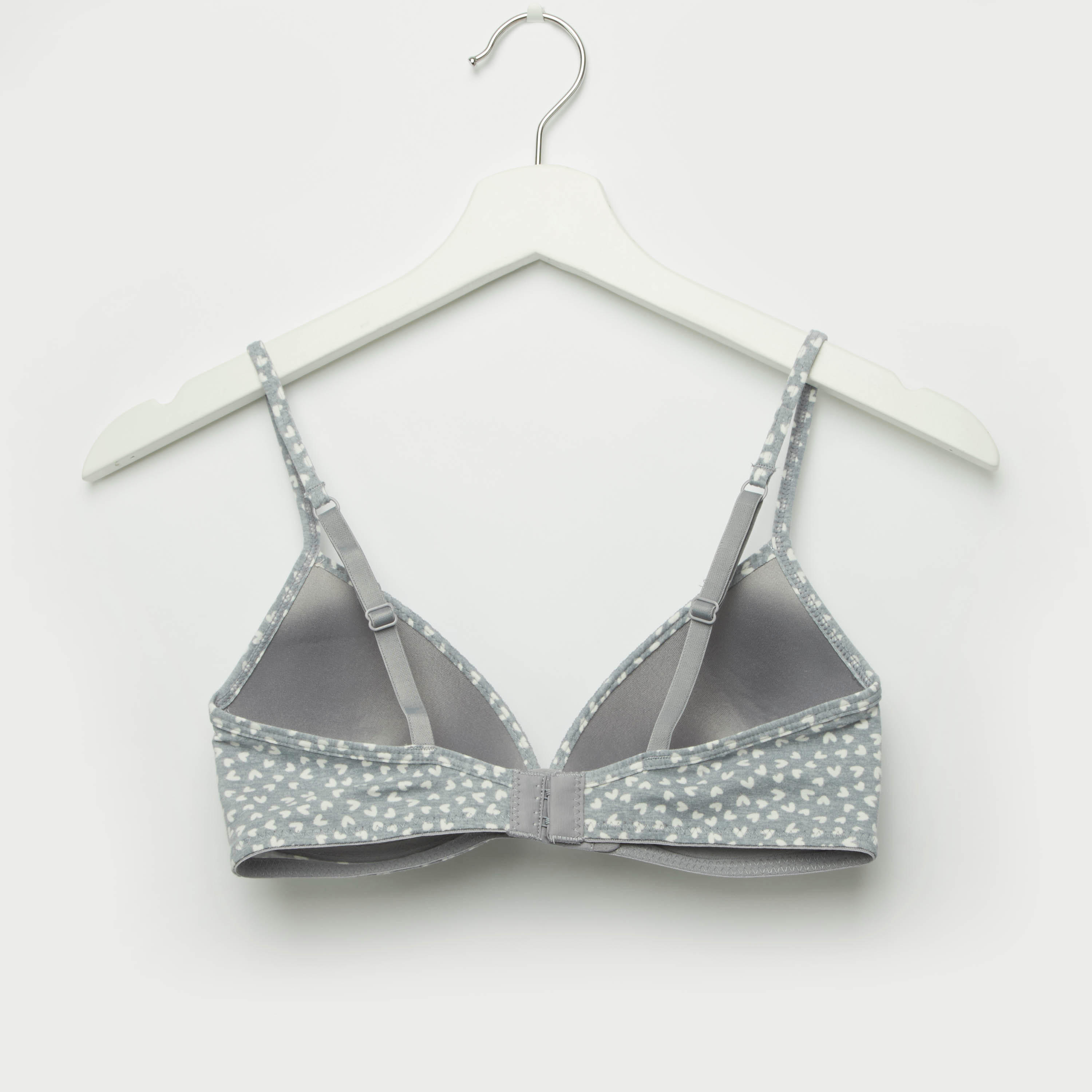 صدريّة تيشيرت ببطانة خفيفة وحمّالات قابلة للتعديل - طقم من قطعتين متنوعتين-women-clothing-lingerie-bras-image-3