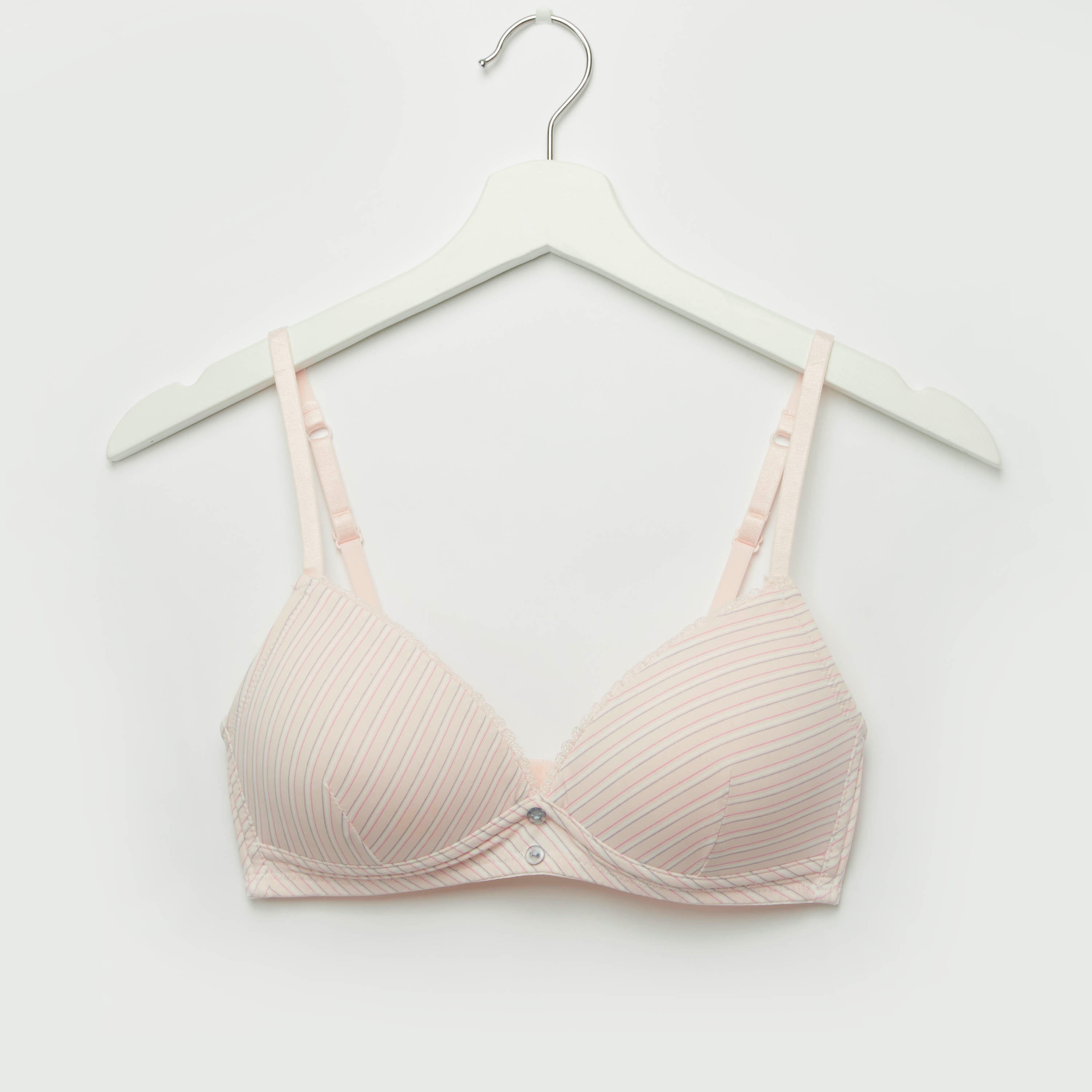 Set of 2 - Assorted Lightly Padded T-shirt Bra with Adjustable Straps-women-clothing-lingerie-bras-image-2
