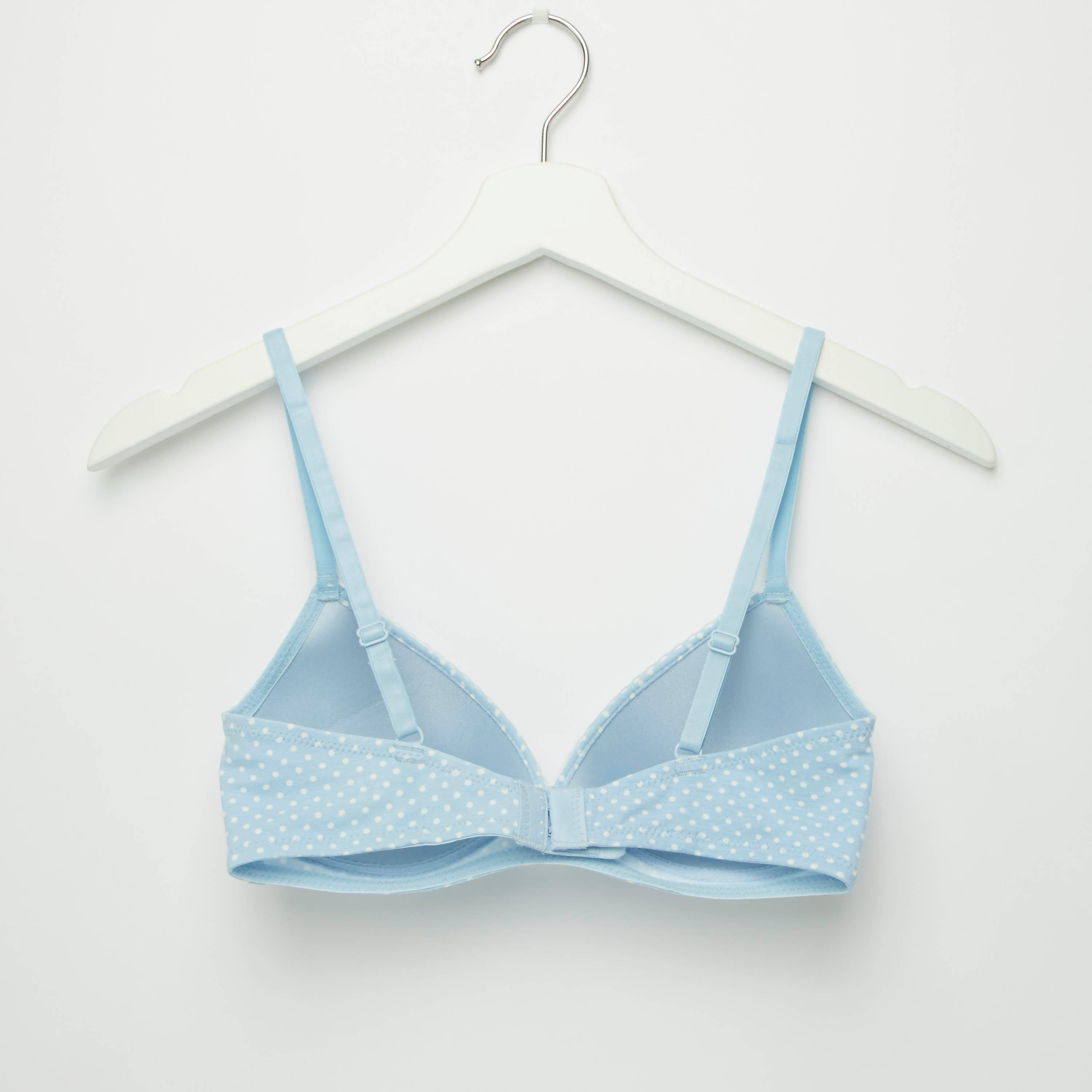صدريّة تيشيرت ببطانة خفيفة وحمّالات قابلة للتعديل - طقم من قطعتين متنوعتين-women-clothing-lingerie-bras-image-3