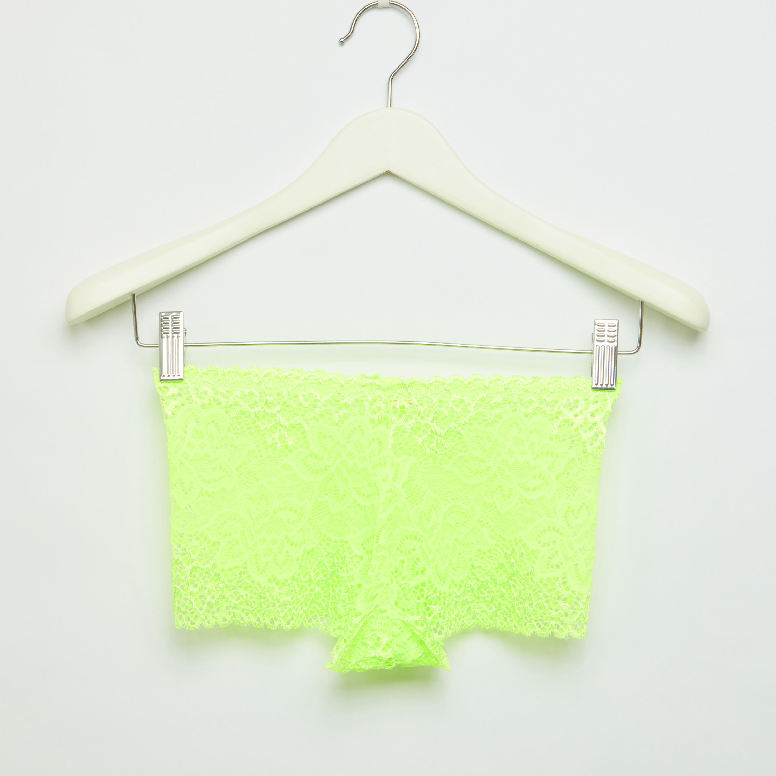 سراويل داخلية بوي شورت بخصر مطّاطي وتفاصيل دانتيل-women-clothing-lingerie-panties-image-1