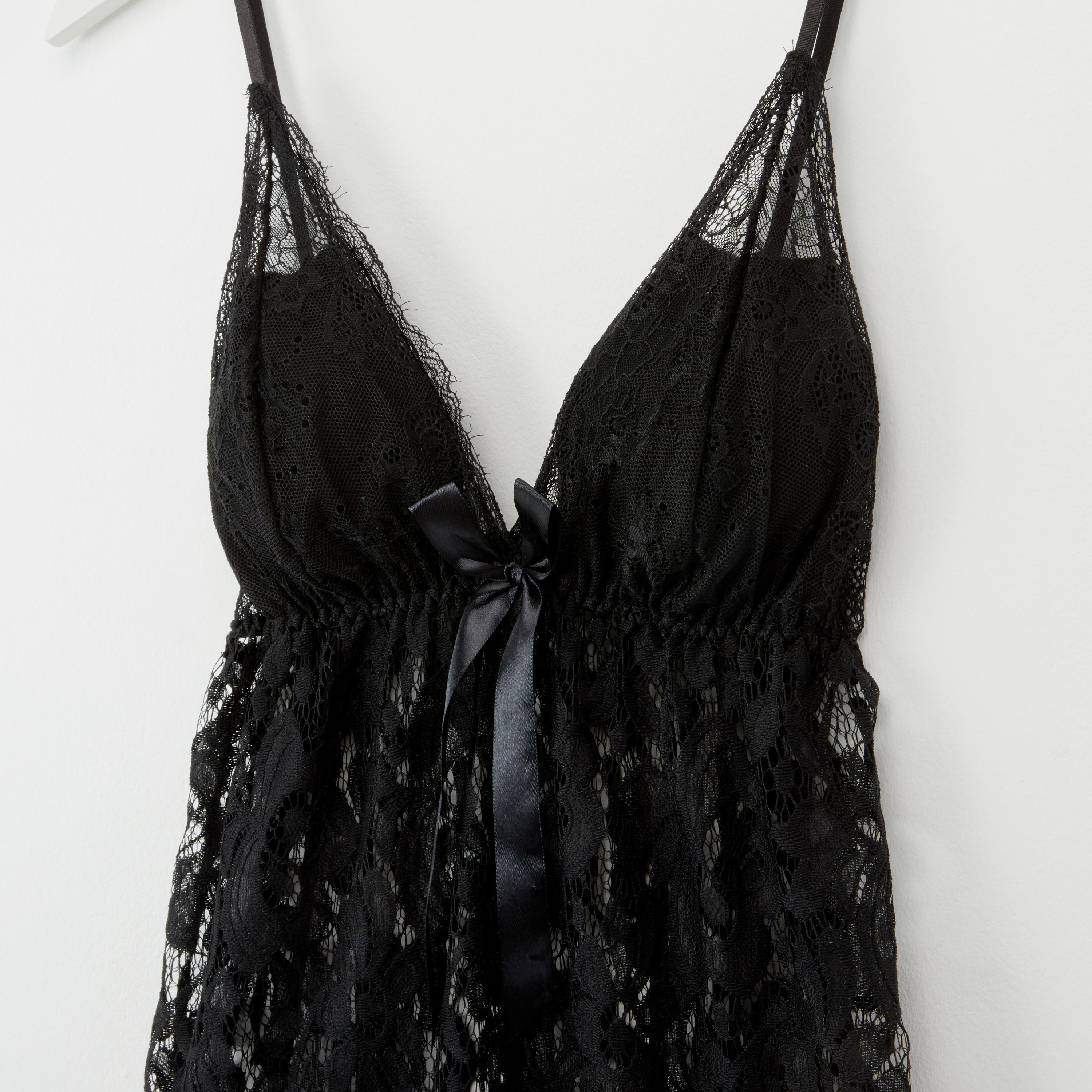 قميص نوم دانتيل مع ثونج-women-clothing-nightwear-pyjamas-longsets-image-4