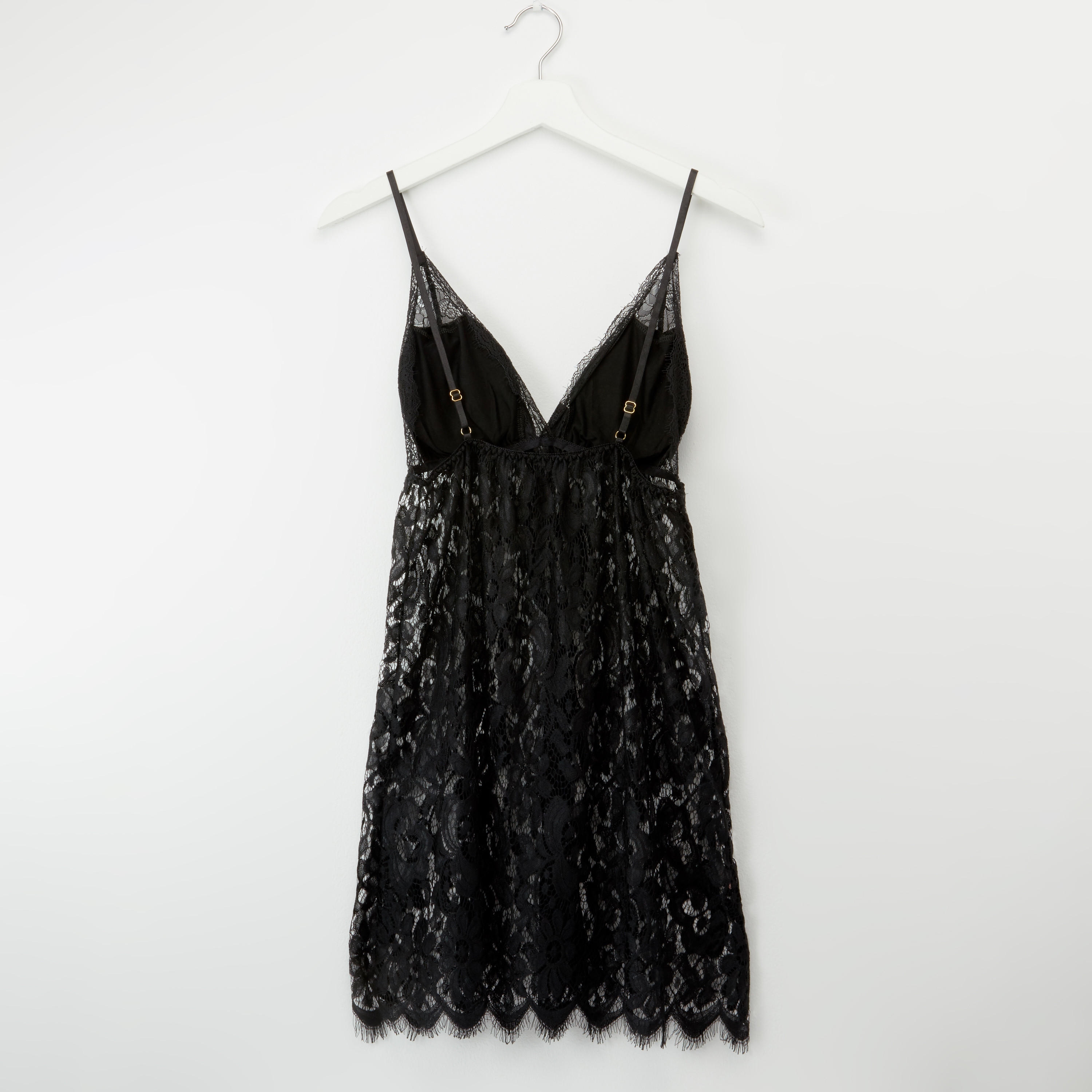 قميص نوم دانتيل مع ثونج-women-clothing-nightwear-pyjamas-longsets-image-3