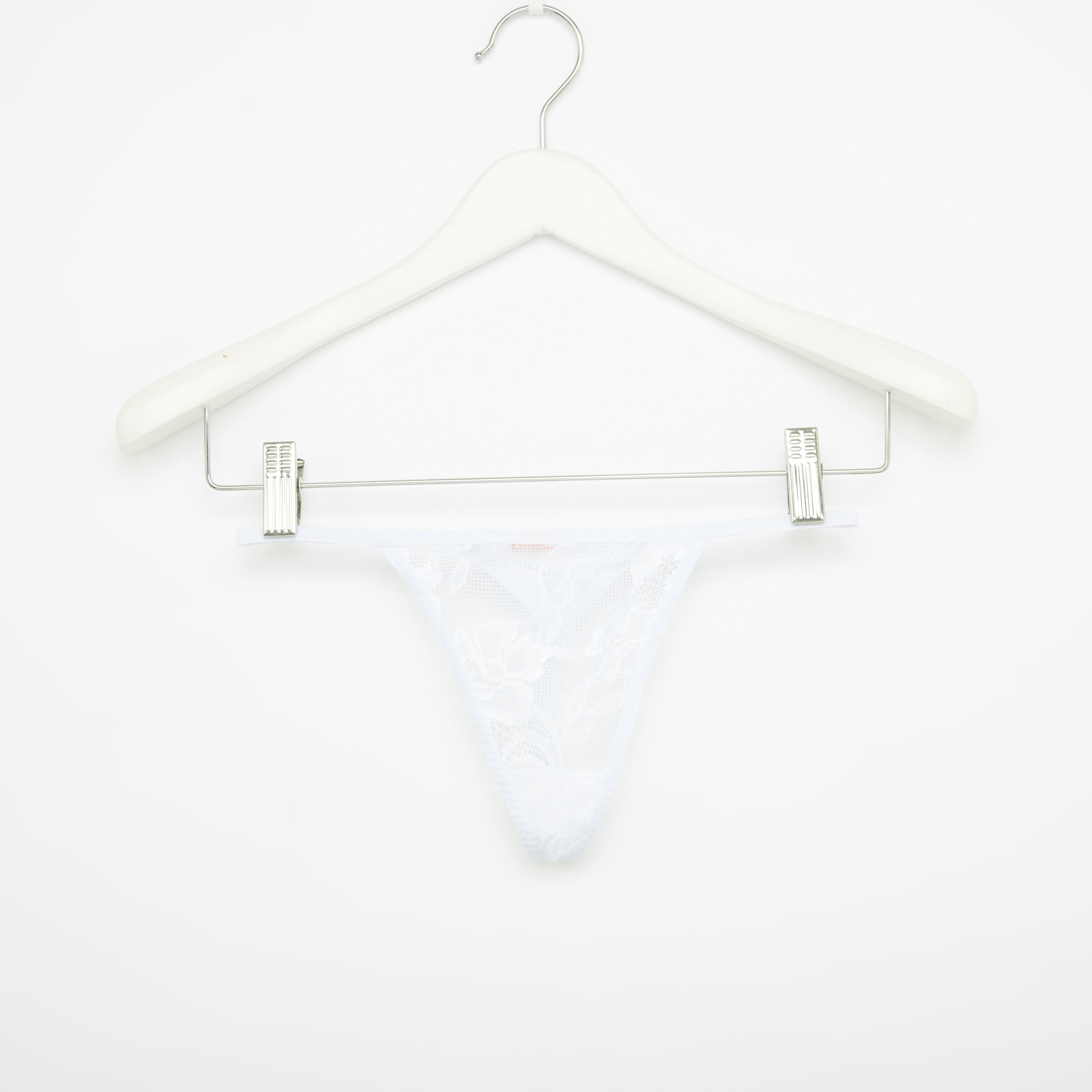 قميص نوم دانتيل بأربطة مع ثونج-women-clothing-lingerie-babydollsandbodysuits-image-5