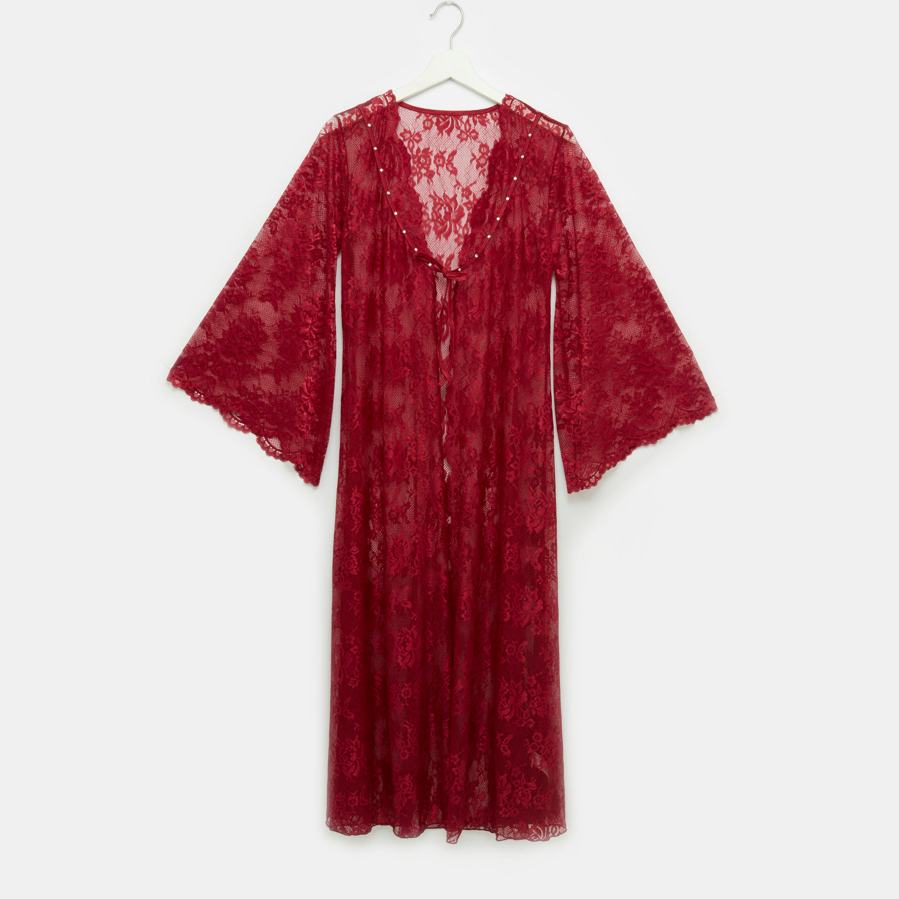 طقم ملابس نوم دانتيل من 3 قطع-women-clothing-nightwear-pyjamas-longsets-image-7