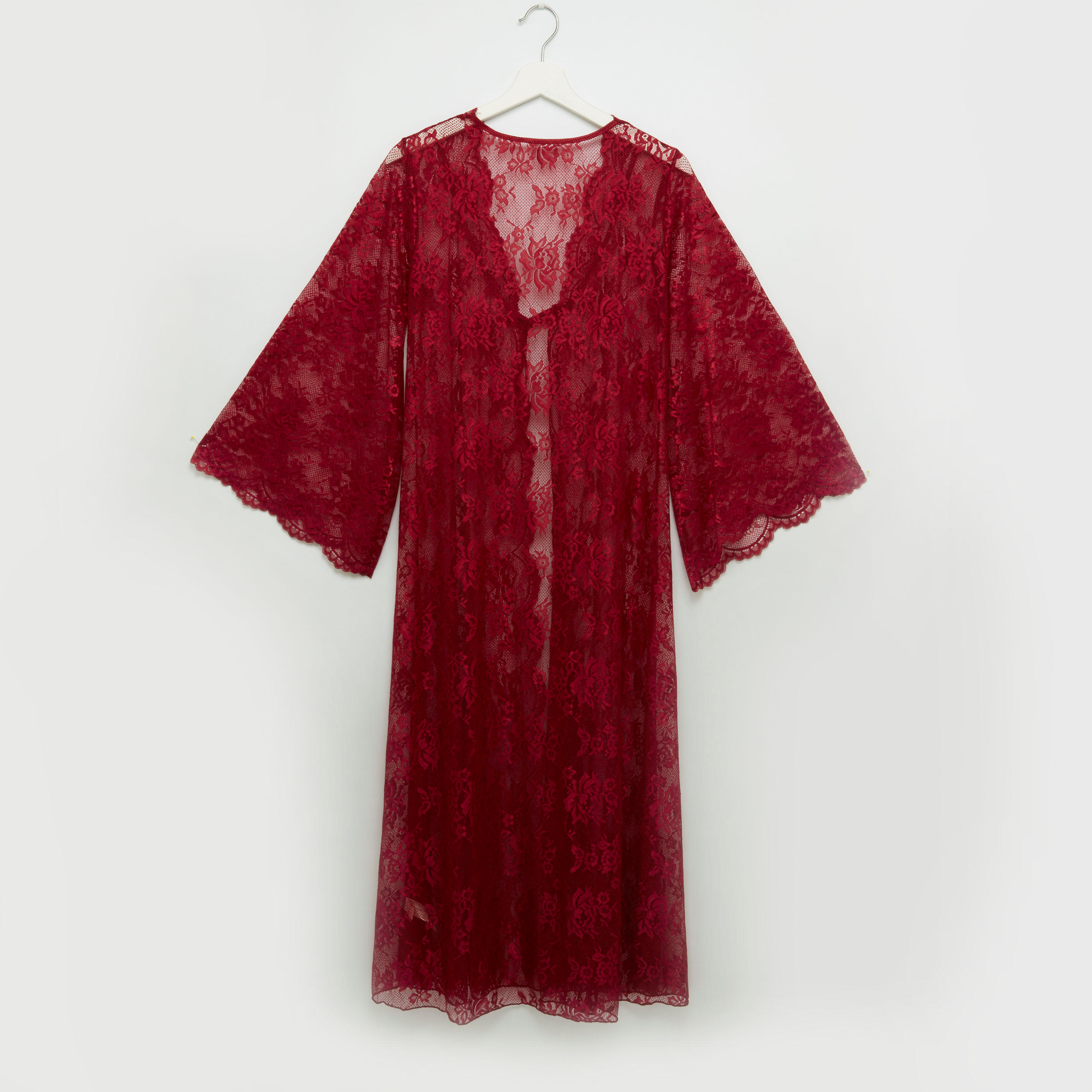 طقم ملابس نوم دانتيل من 3 قطع-women-clothing-nightwear-pyjamas-longsets-image-5