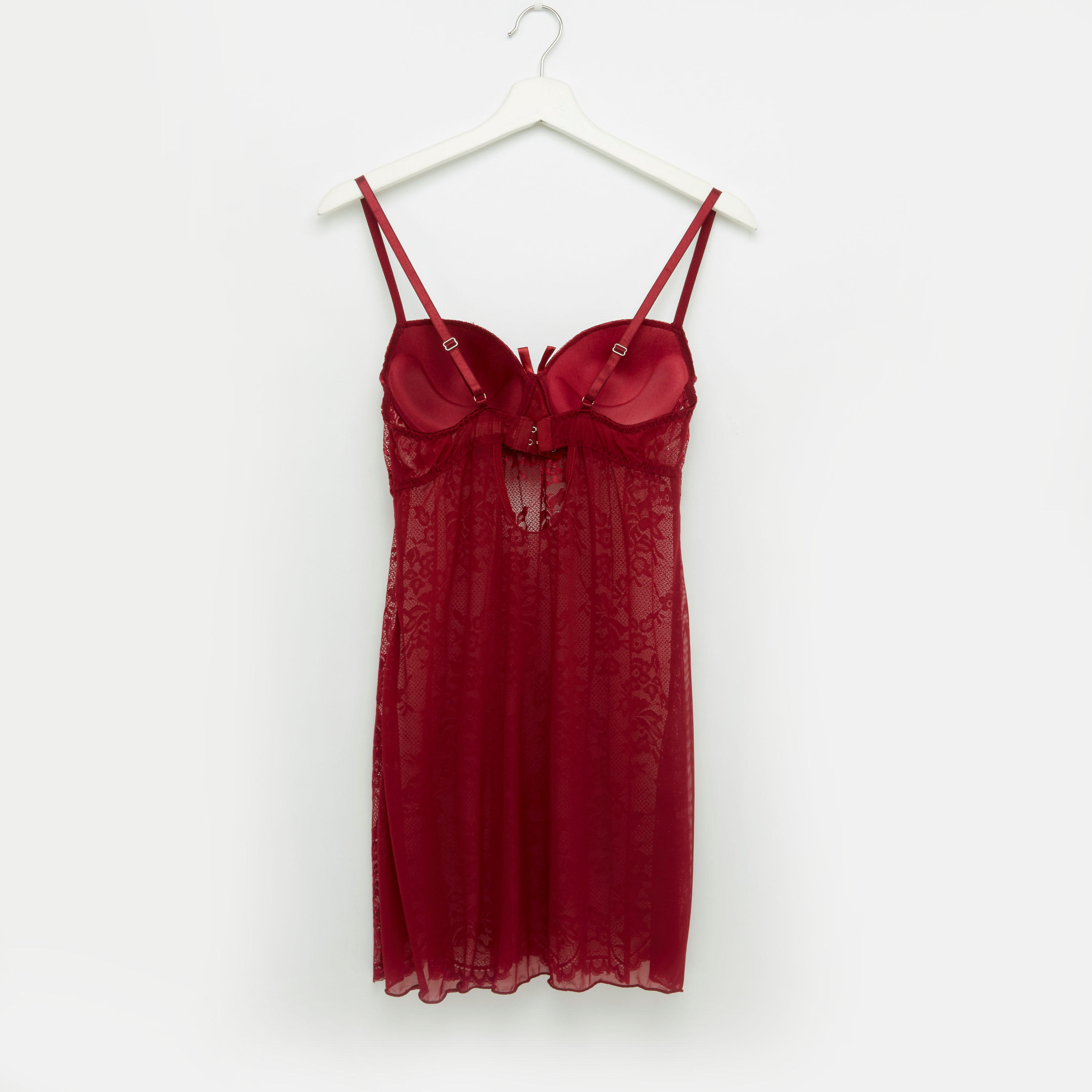 طقم ملابس نوم دانتيل من 3 قطع-women-clothing-nightwear-pyjamas-longsets-image-3