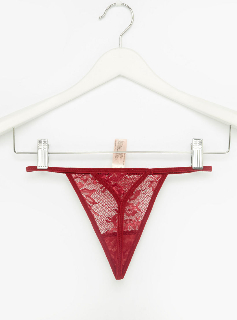 طقم ملابس نوم دانتيل من 3 قطع-women-clothing-nightwear-pyjamas-longsets-image-1
