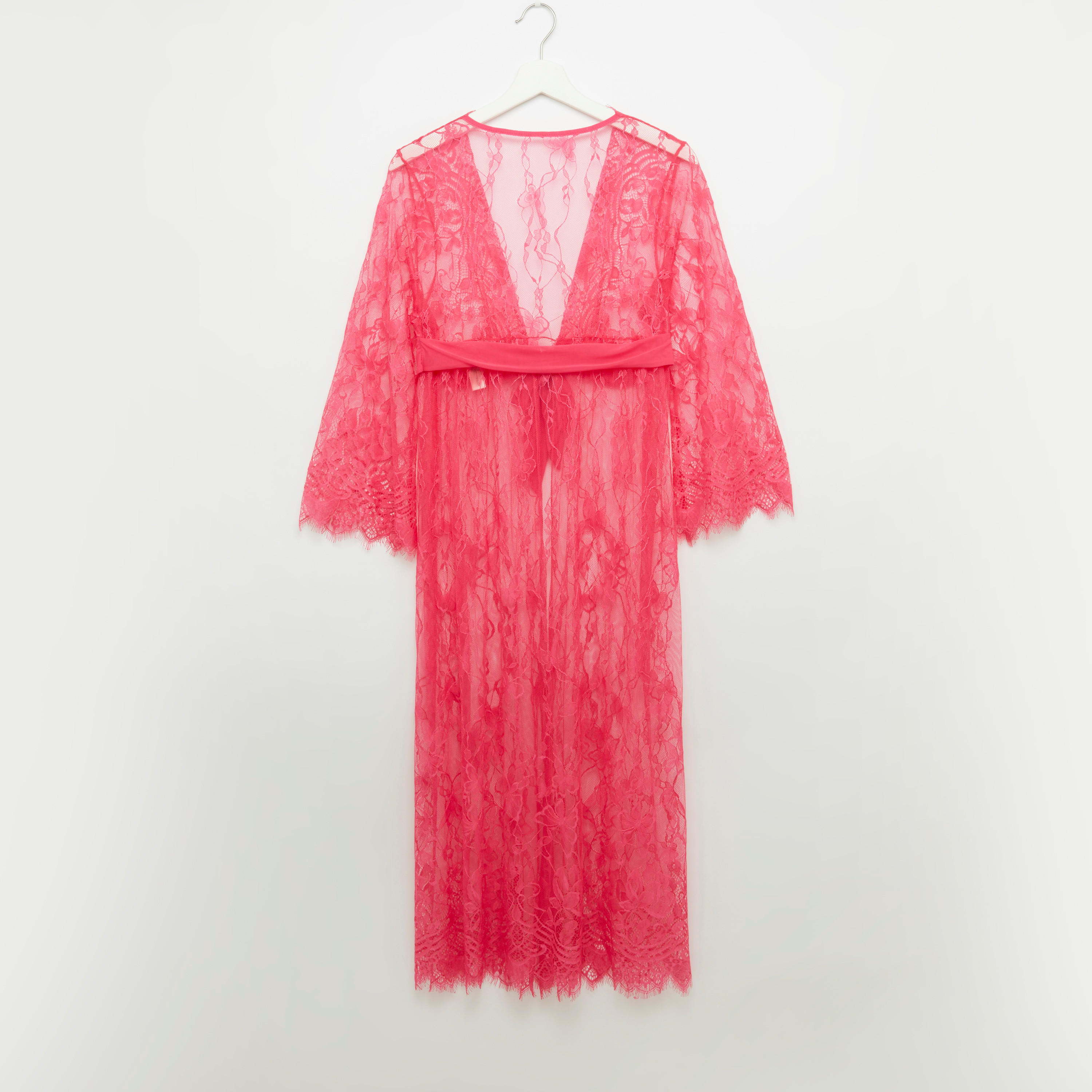 طقم ملابس نوم دانتيل - من 3 قطع-women-clothing-nightwear-nighties-image-3