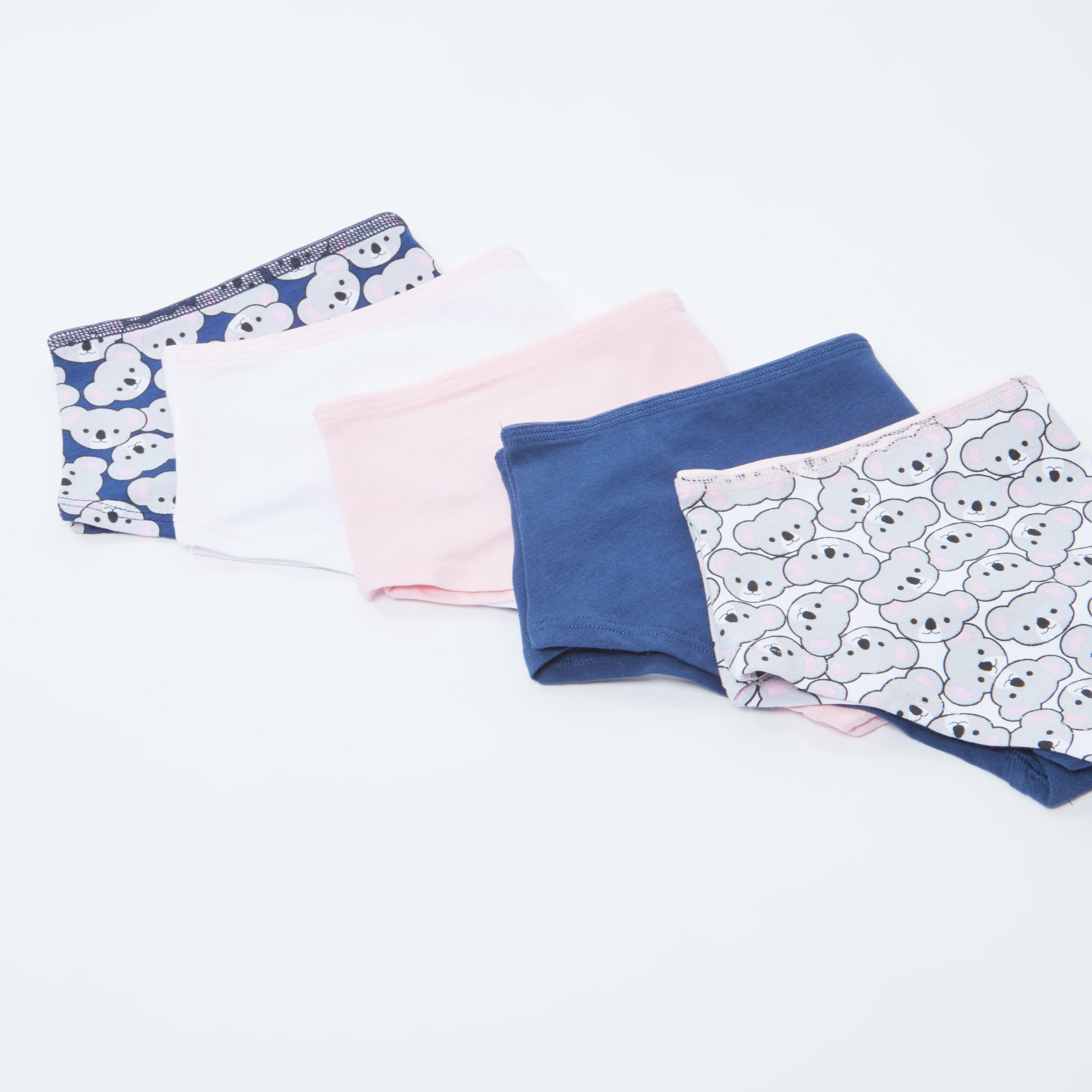 Set of 5 - Assorted Hipster Briefs with Elasticised Waistband-women-clothing-lingerie-panties-image-3
