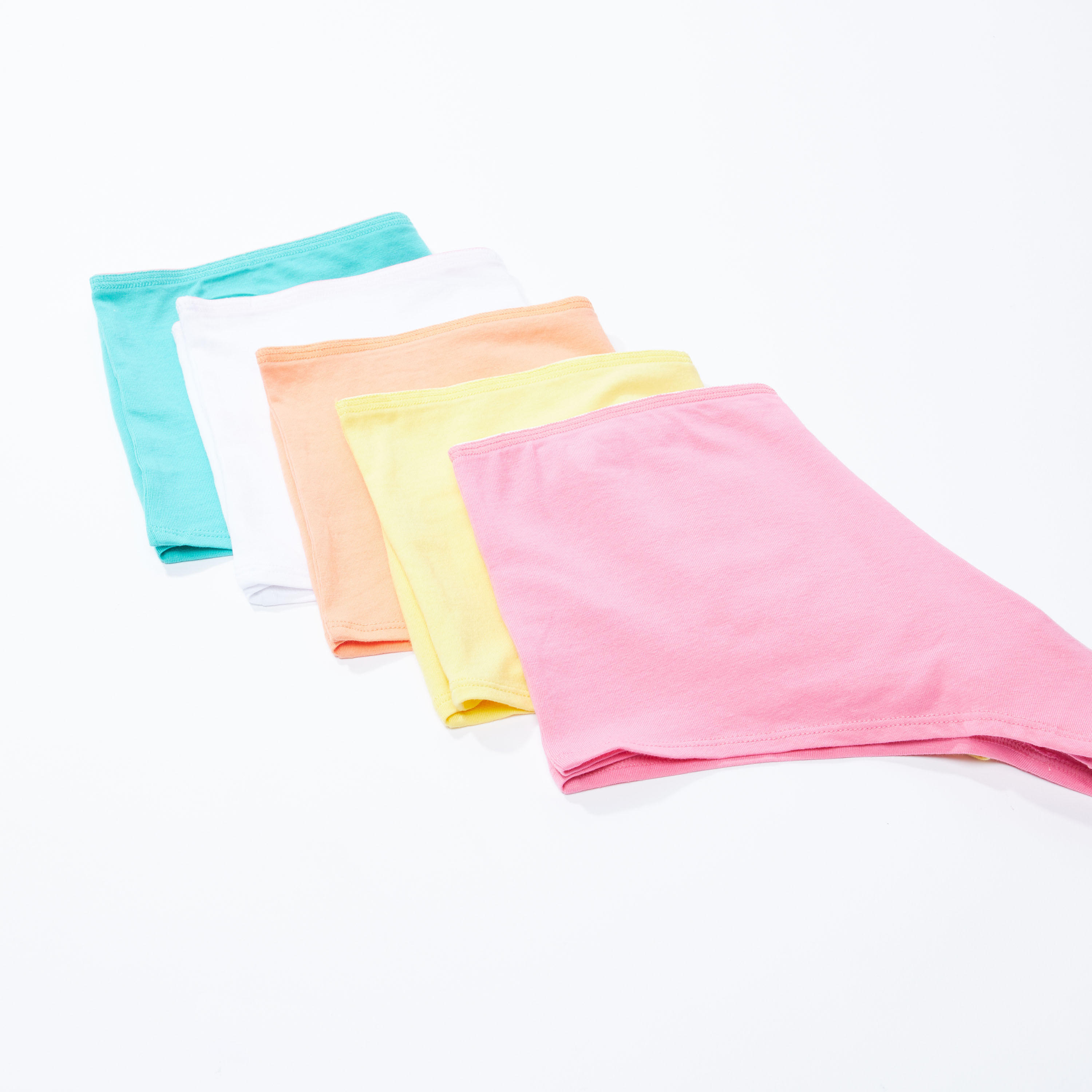 سراويل مستدام بوي شورت بخصر مطاطي- طقم من 5 قطع-women-clothing-lingerie-panties-image-3