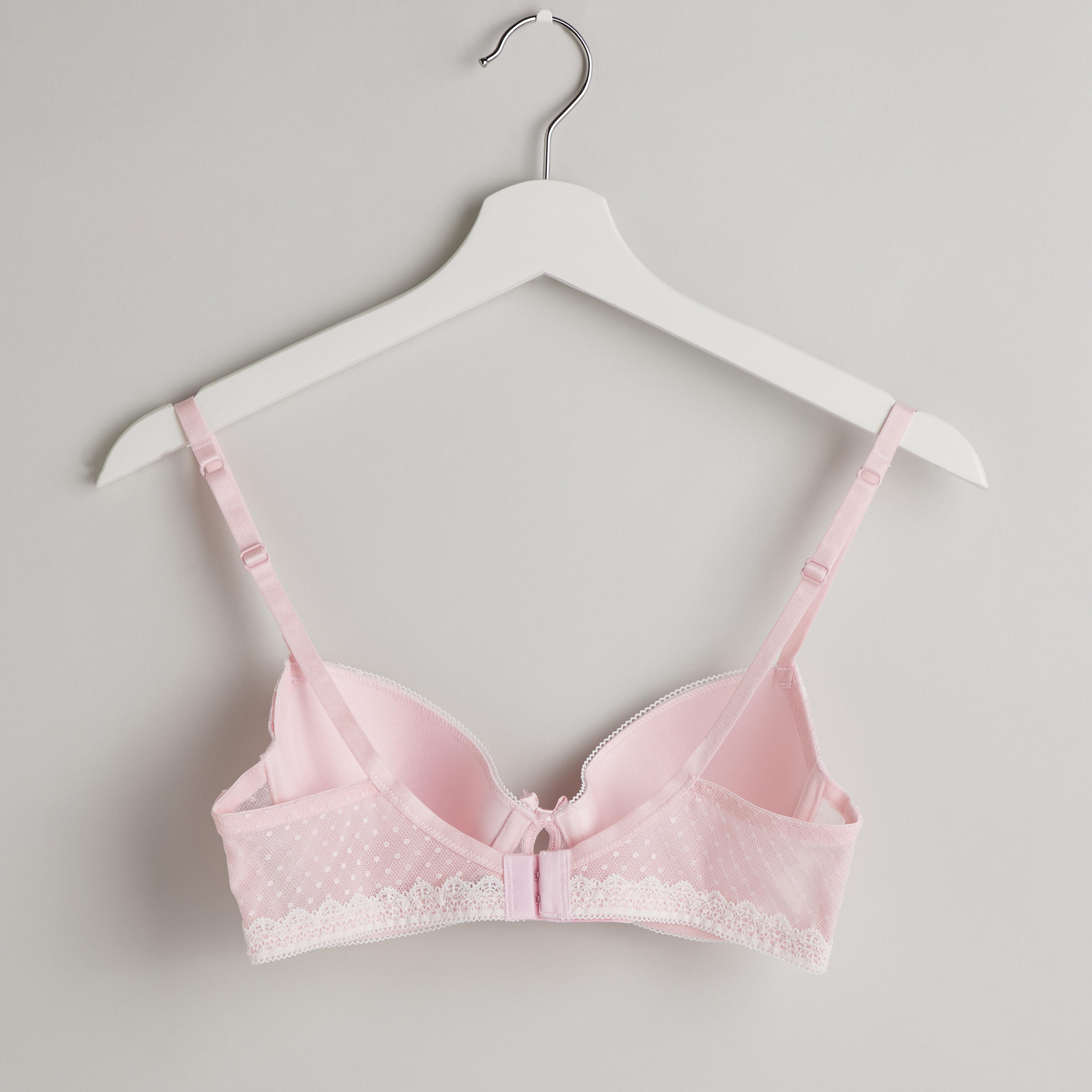 صدرية بلانج دانتيل مبطّنة بمشبك إغلاق بتفاصيل دانتيل-women-clothing-lingerie-bras-image-2