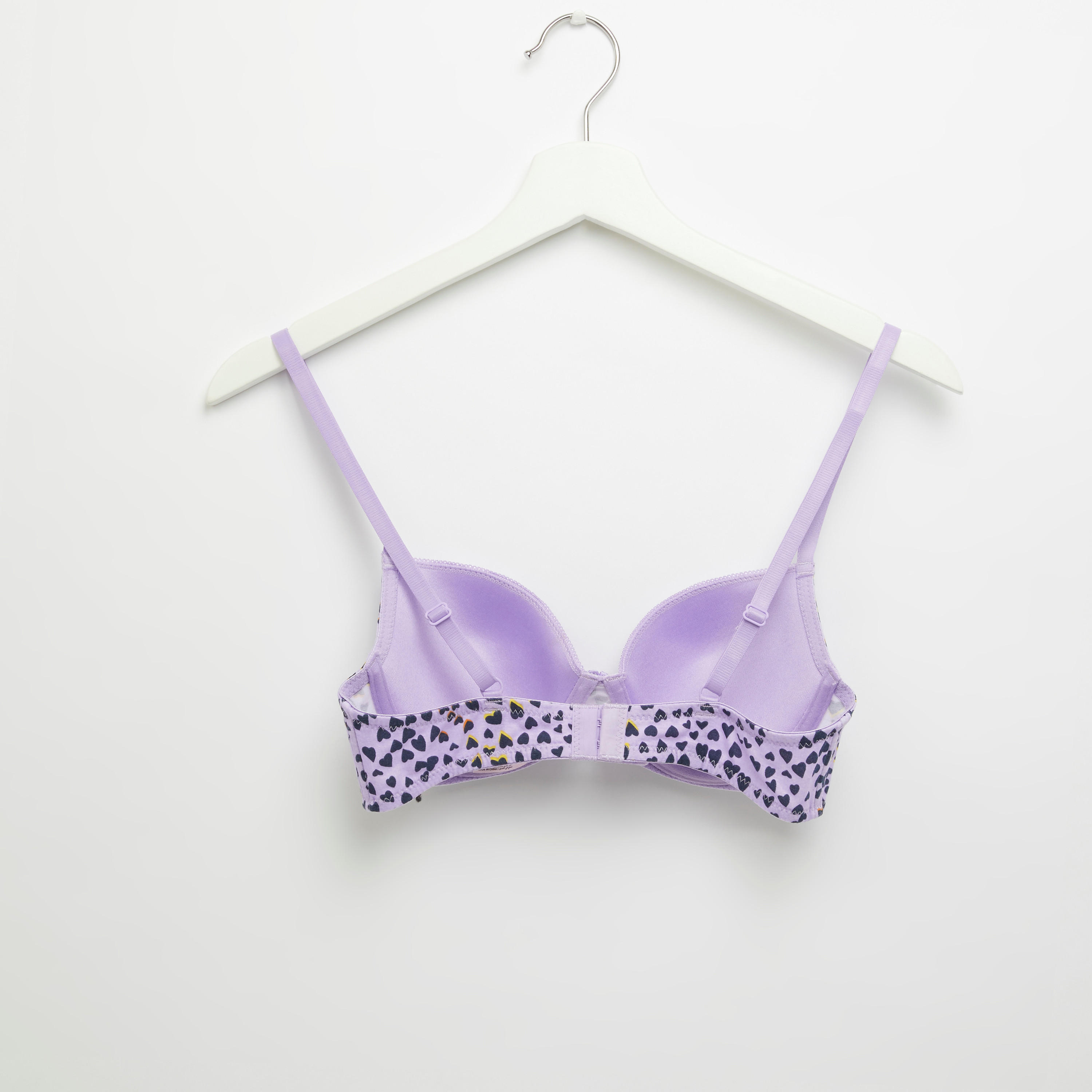 صدرية تيشيرت مبطنة بخطّافة إغلاق وطبعات-women-clothing-lingerie-bras-image-2