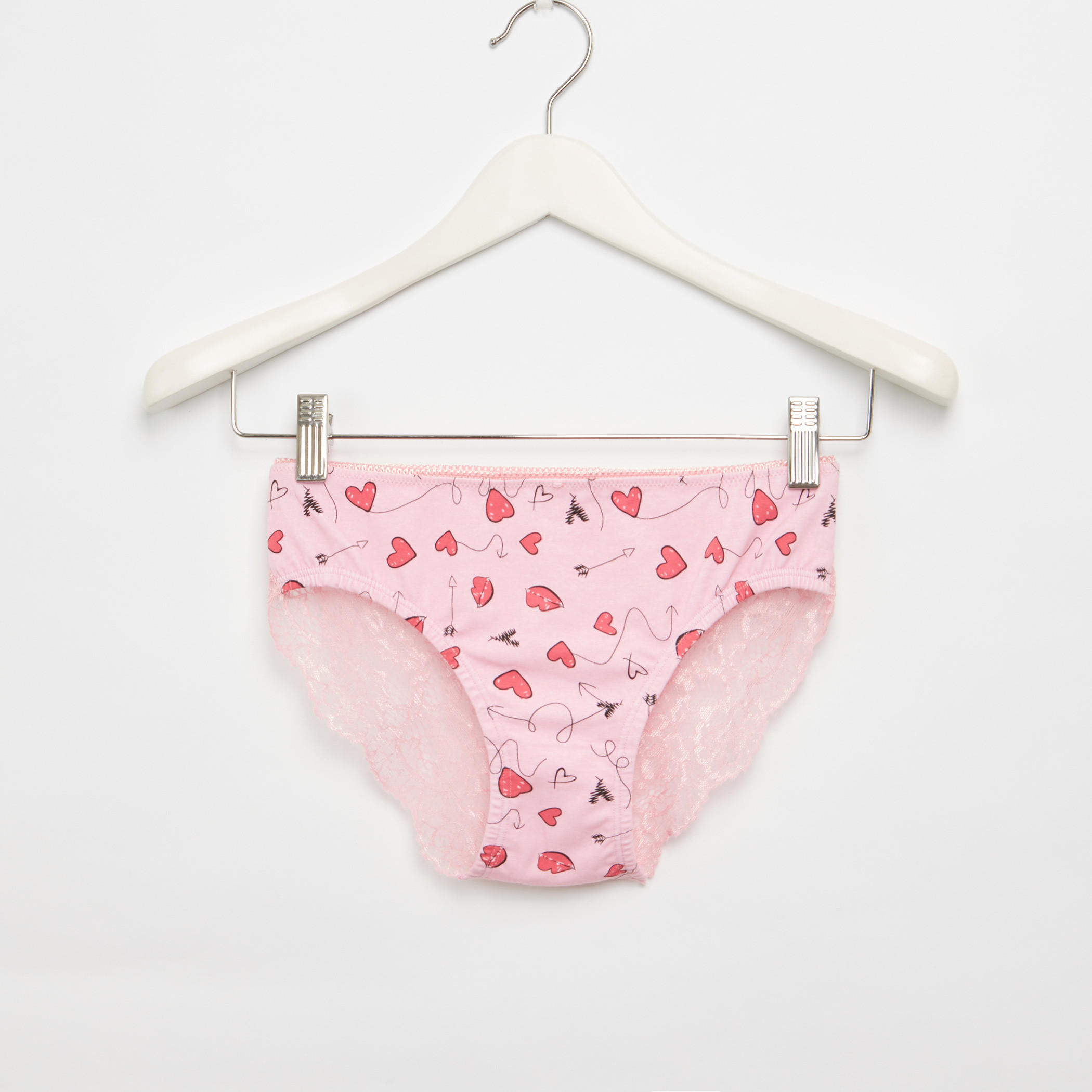 سراويل داخلية بألوان متعدّدة - طقم من 2 قطع-women-clothing-lingerie-panties-image-1