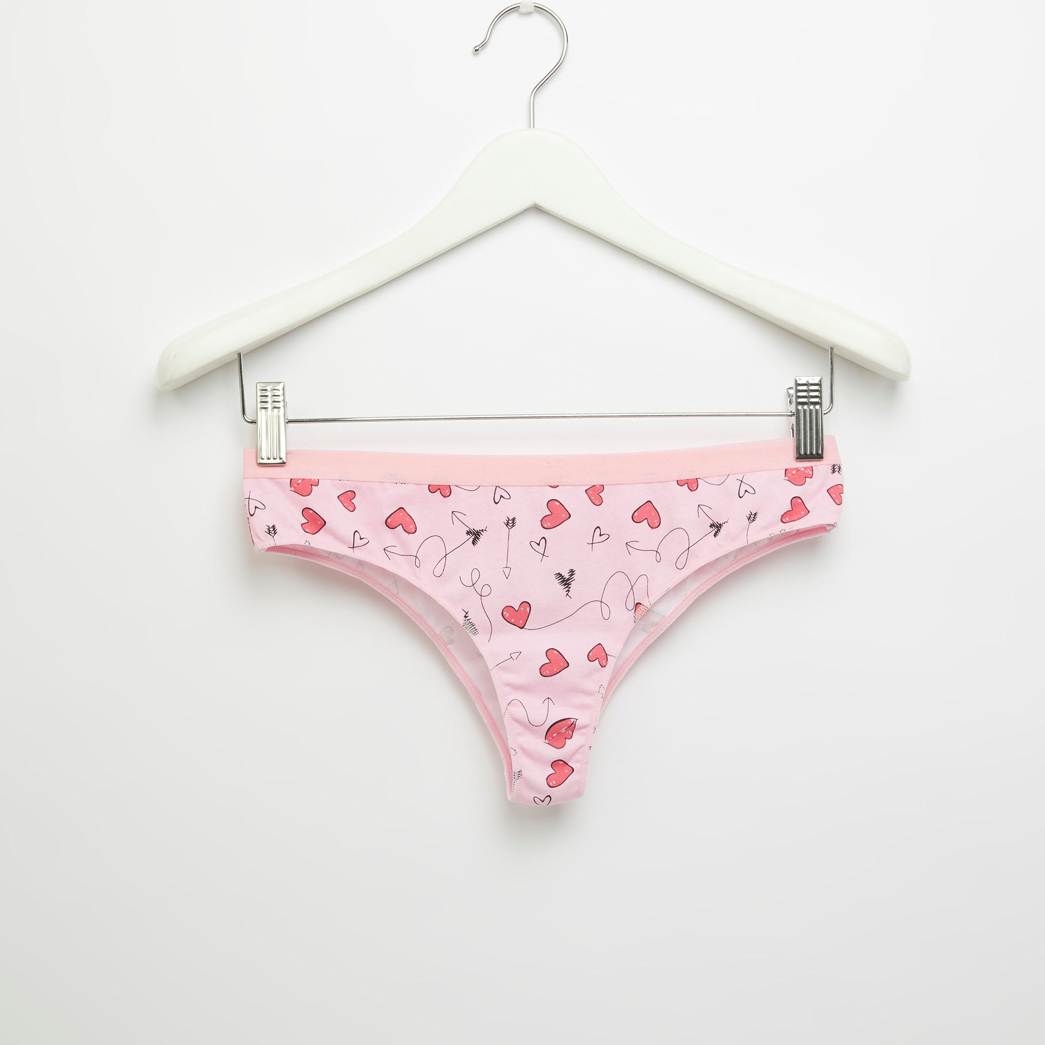 سراويل بكيني بخصر مطّاطي وطبعات-women-clothing-lingerie-panties-image-2